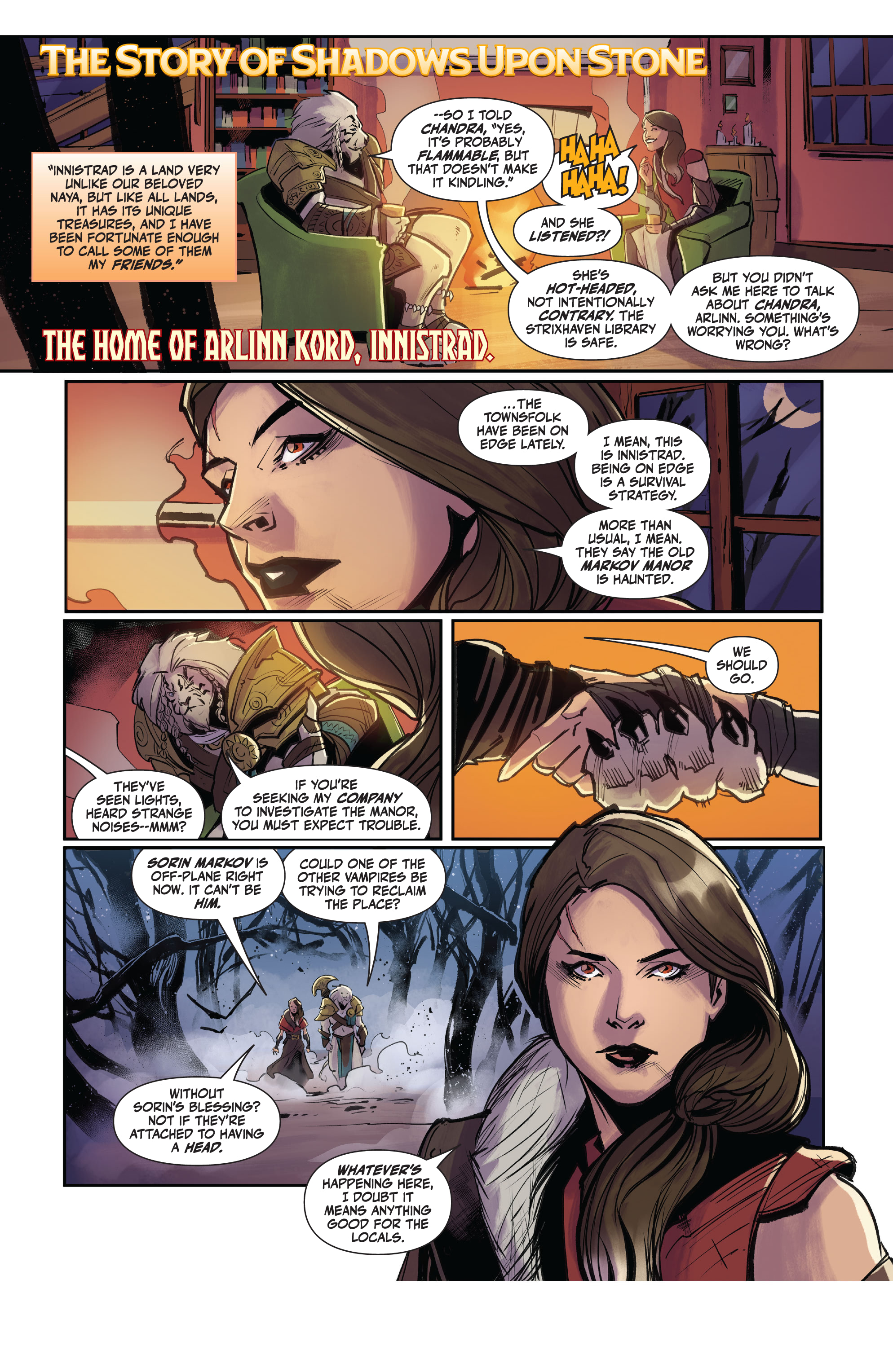 Read online Magic: Ajani Goldmane comic -  Issue #1 - 18