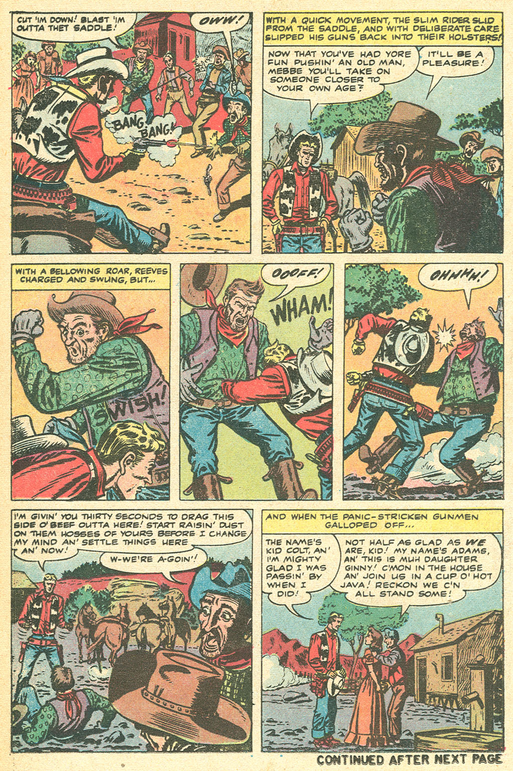 Read online Kid Colt Outlaw comic -  Issue #156 - 8
