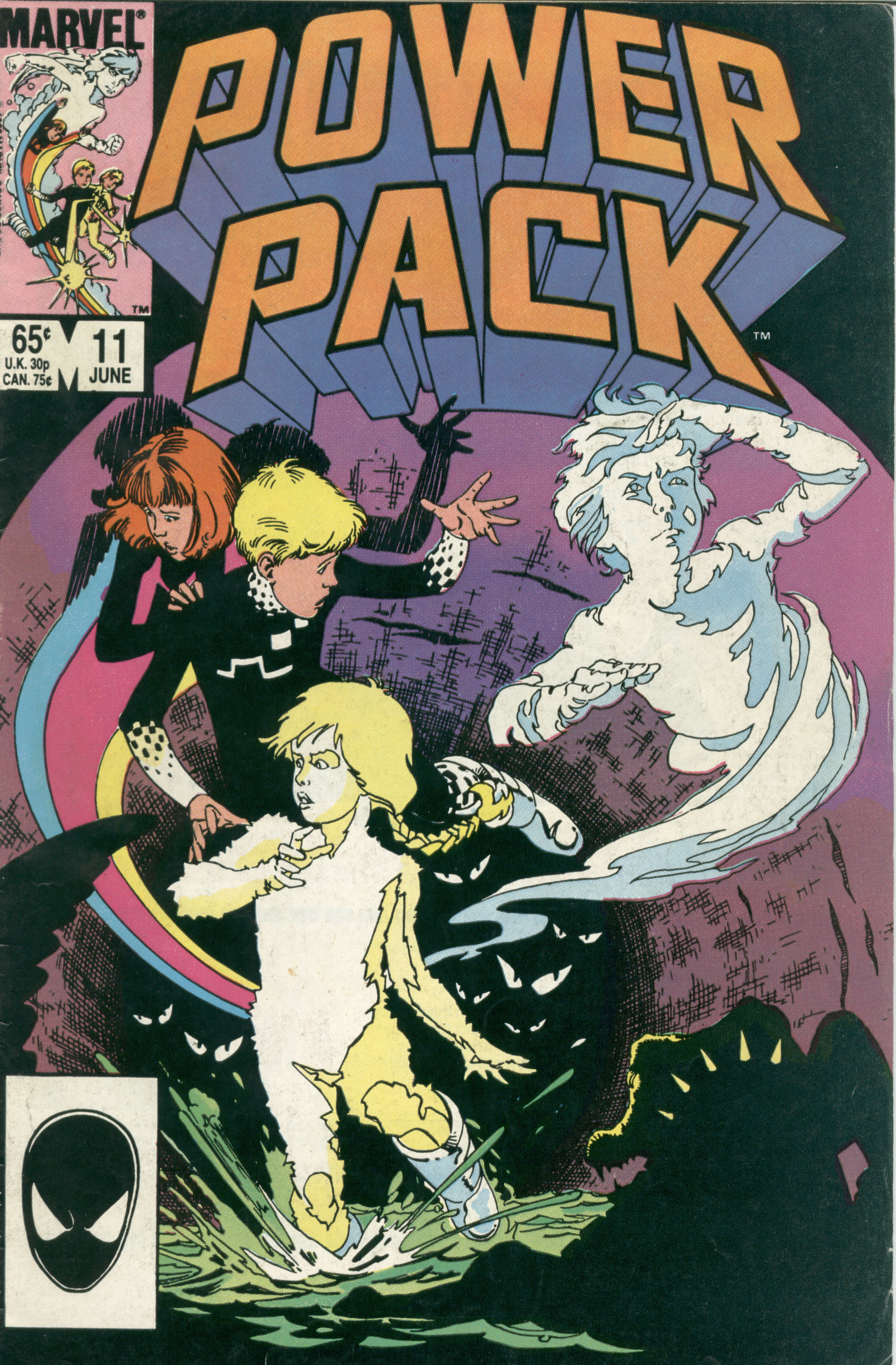 Read online Power Pack (1984) comic -  Issue #11 - 2