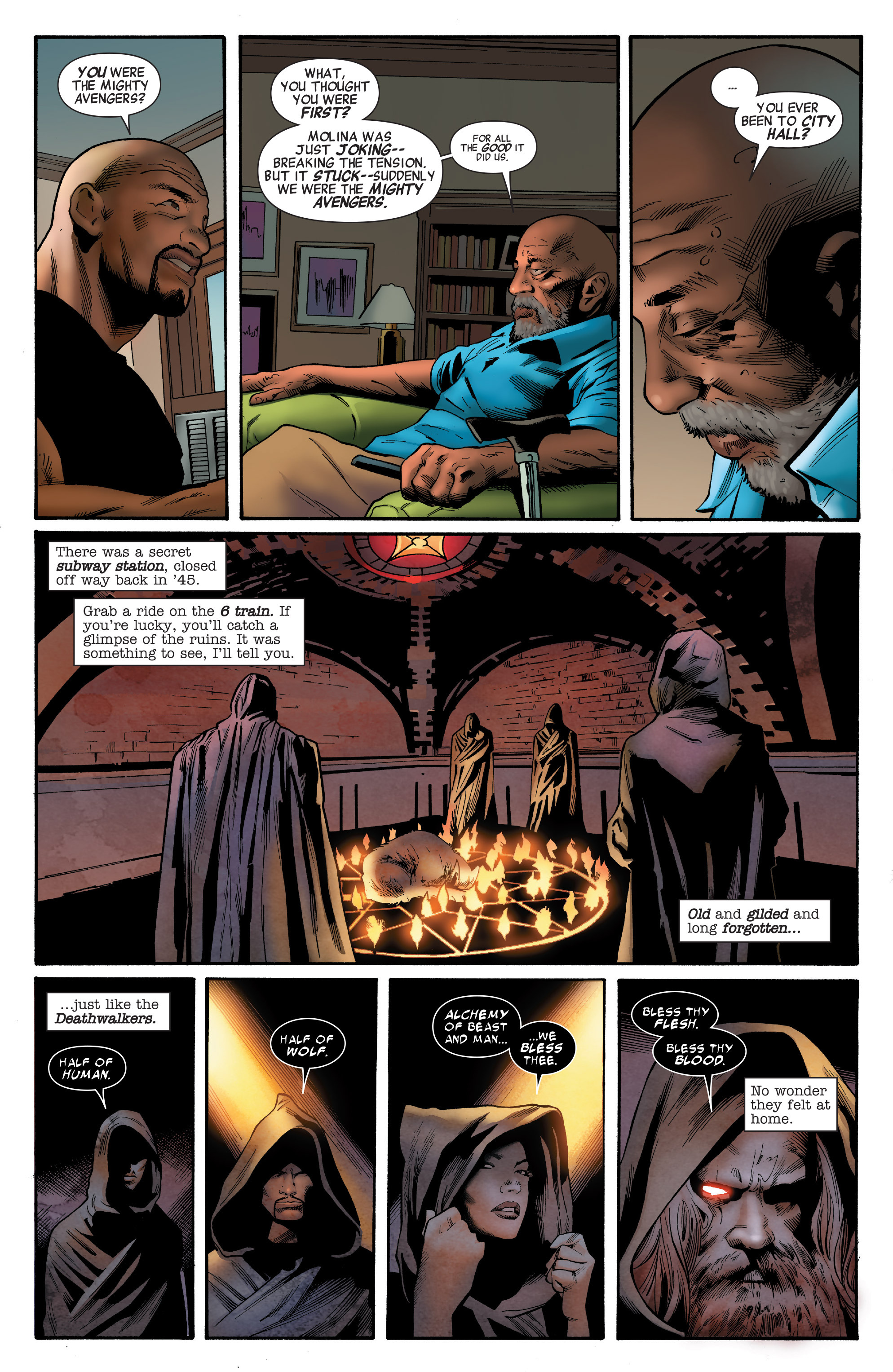 Read online Mighty Avengers comic -  Issue #12 - 11