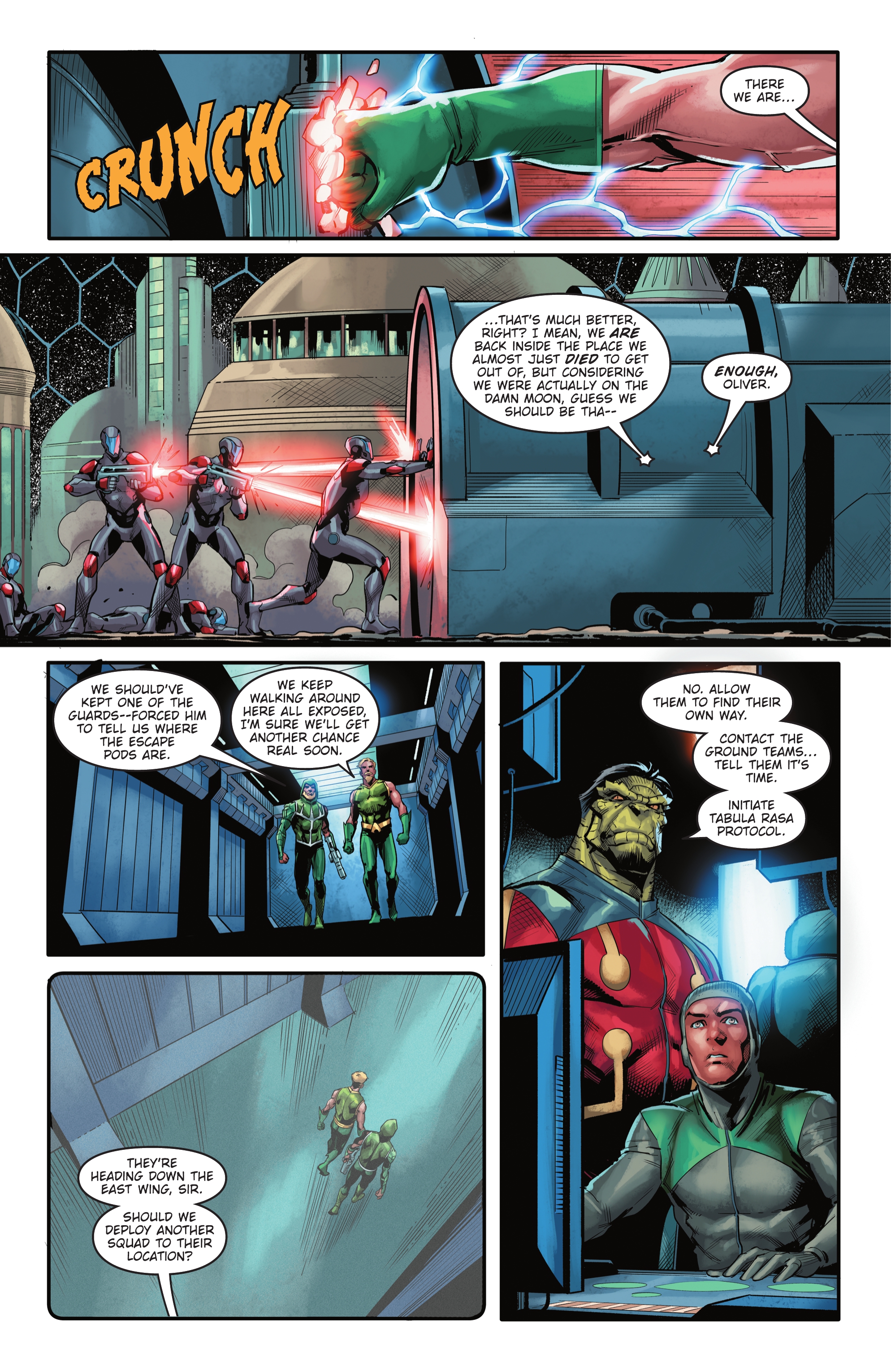 Read online Aquaman/Green Arrow - Deep Target comic -  Issue #4 - 7
