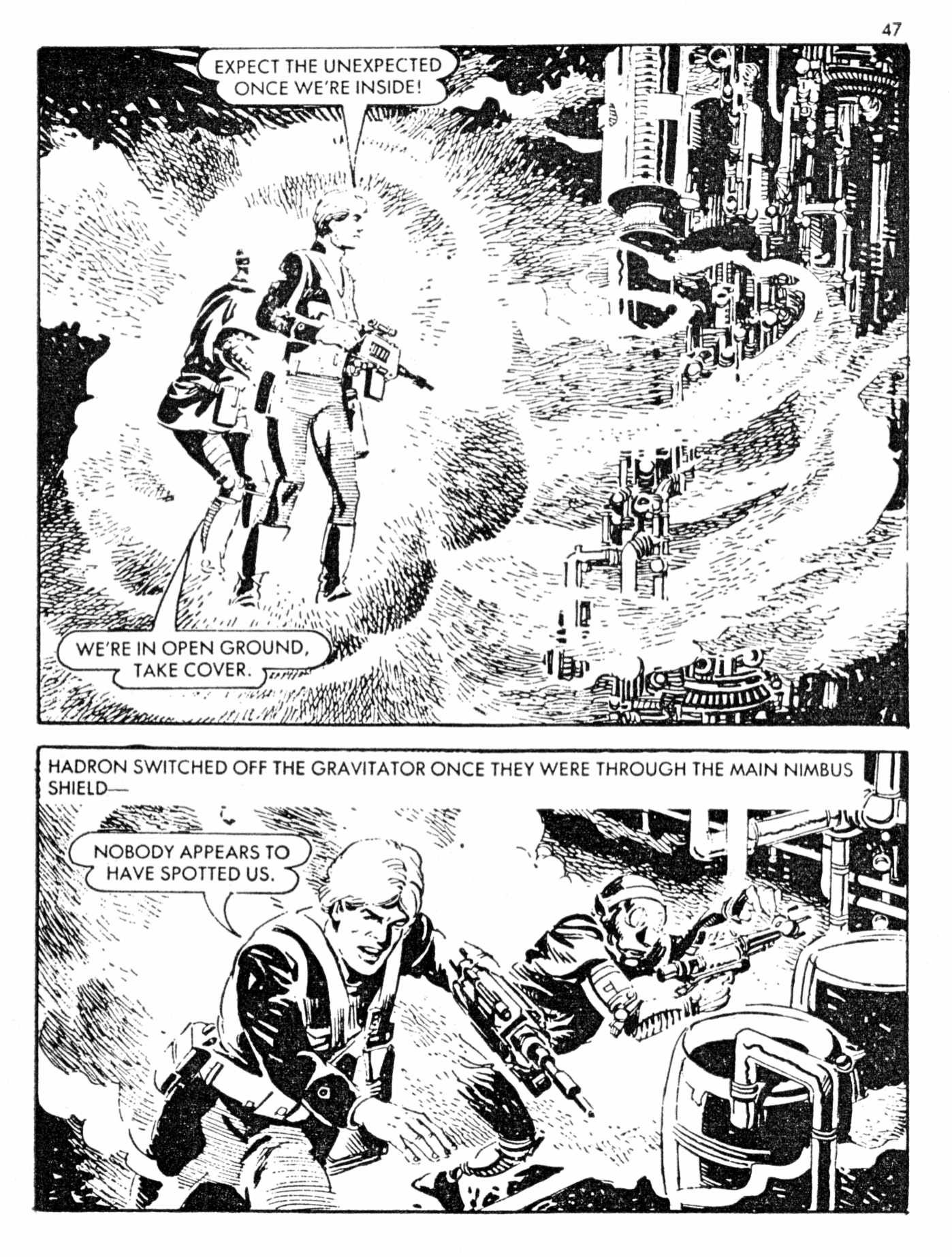 Read online Starblazer comic -  Issue #146 - 47