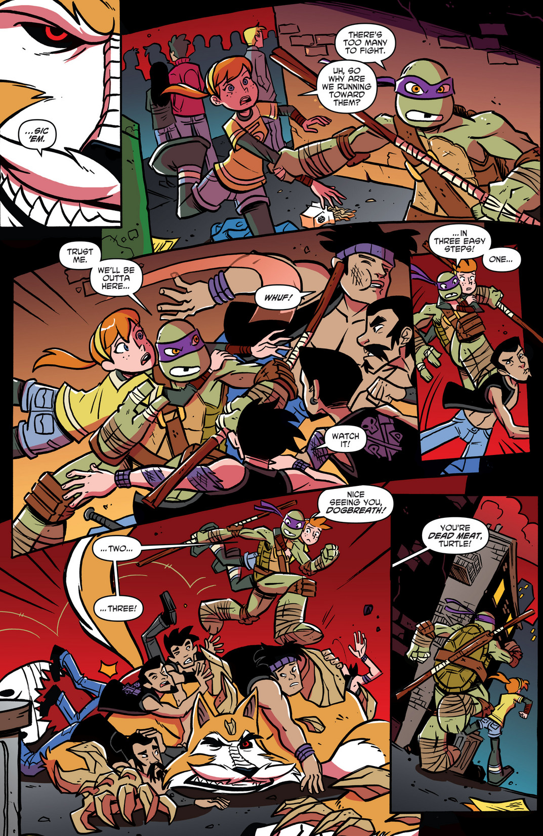 Read online Teenage Mutant Ninja Turtles New Animated Adventures comic -  Issue #7 - 7