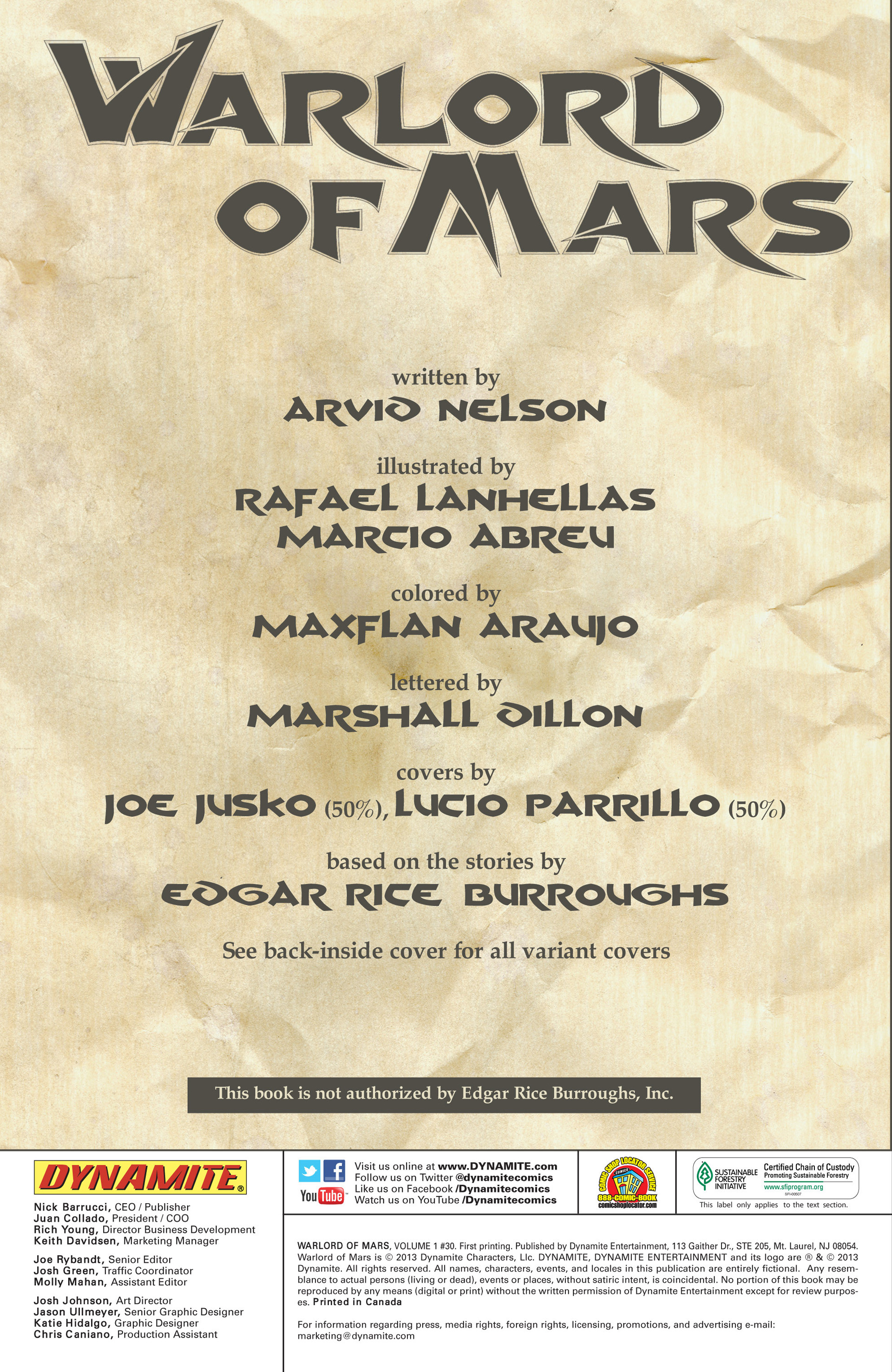 Read online Warlord of Mars comic -  Issue #30 - 3