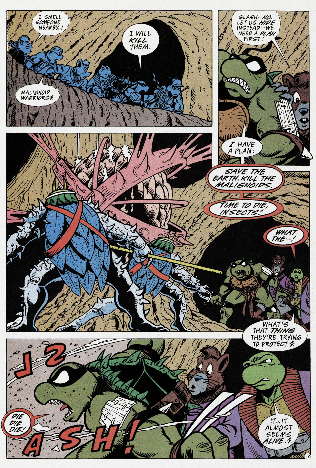 Read online Teenage Mutant Ninja Turtles Adventures (1989) comic -  Issue #57 - 15