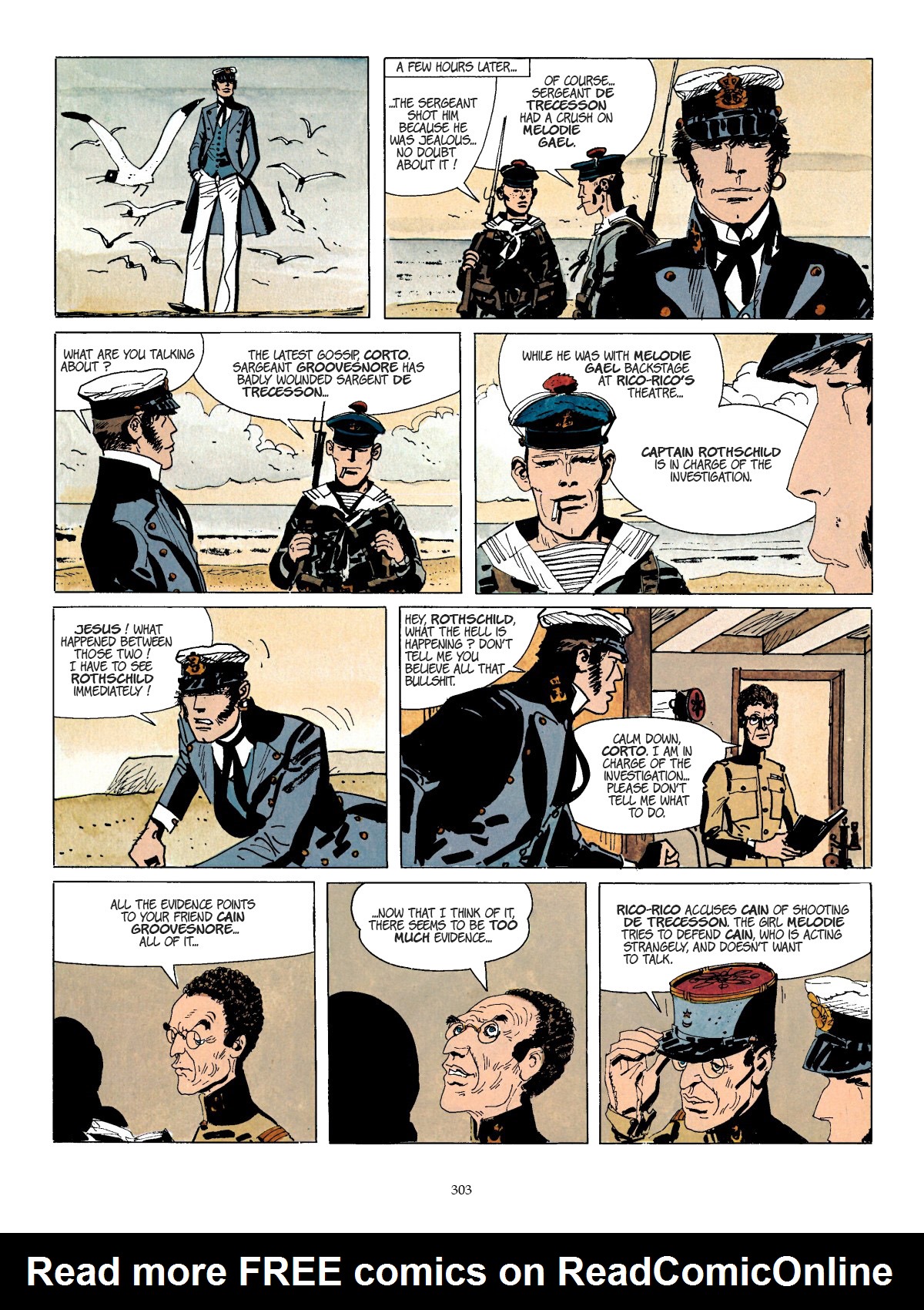 Read online Corto Maltese comic -  Issue # TPB 7 (Part 3) - 86