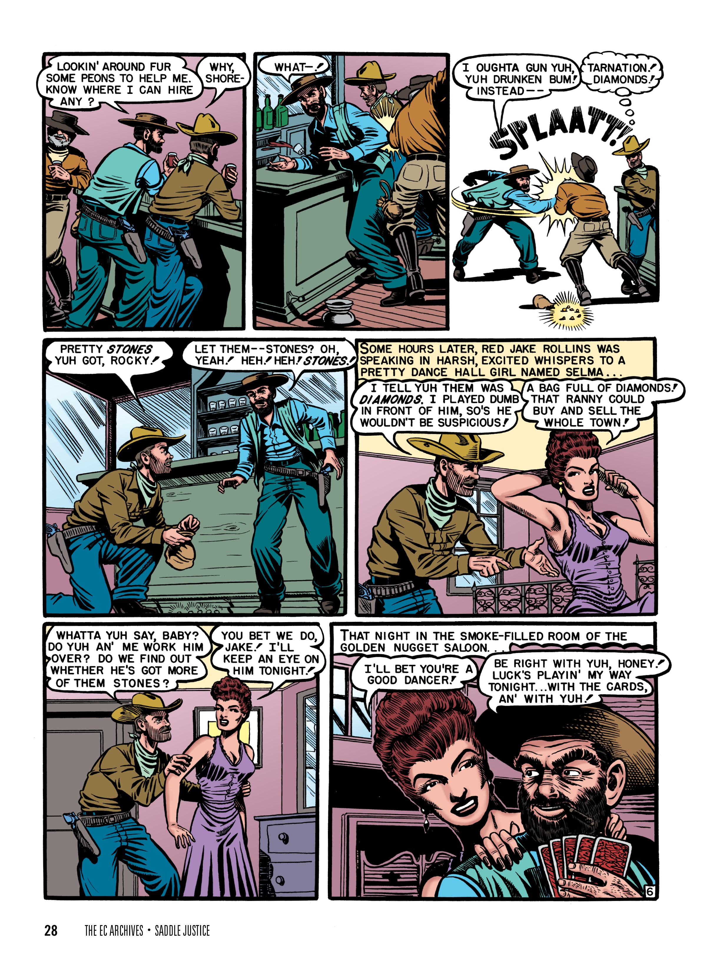 Read online The EC Archives: Saddle Justice comic -  Issue # TPB (Part 1) - 30