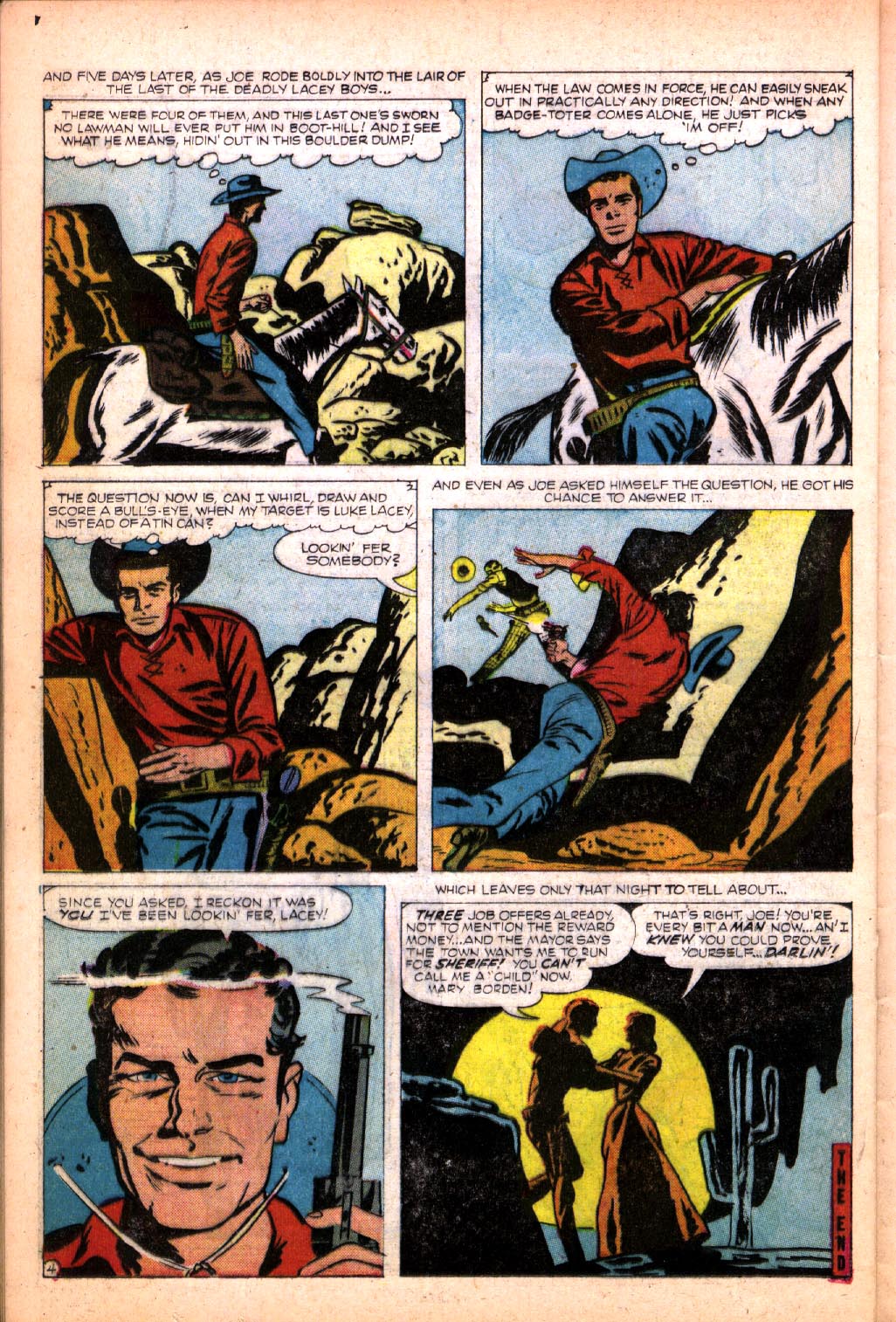 Read online Gunsmoke Western comic -  Issue #47 - 24