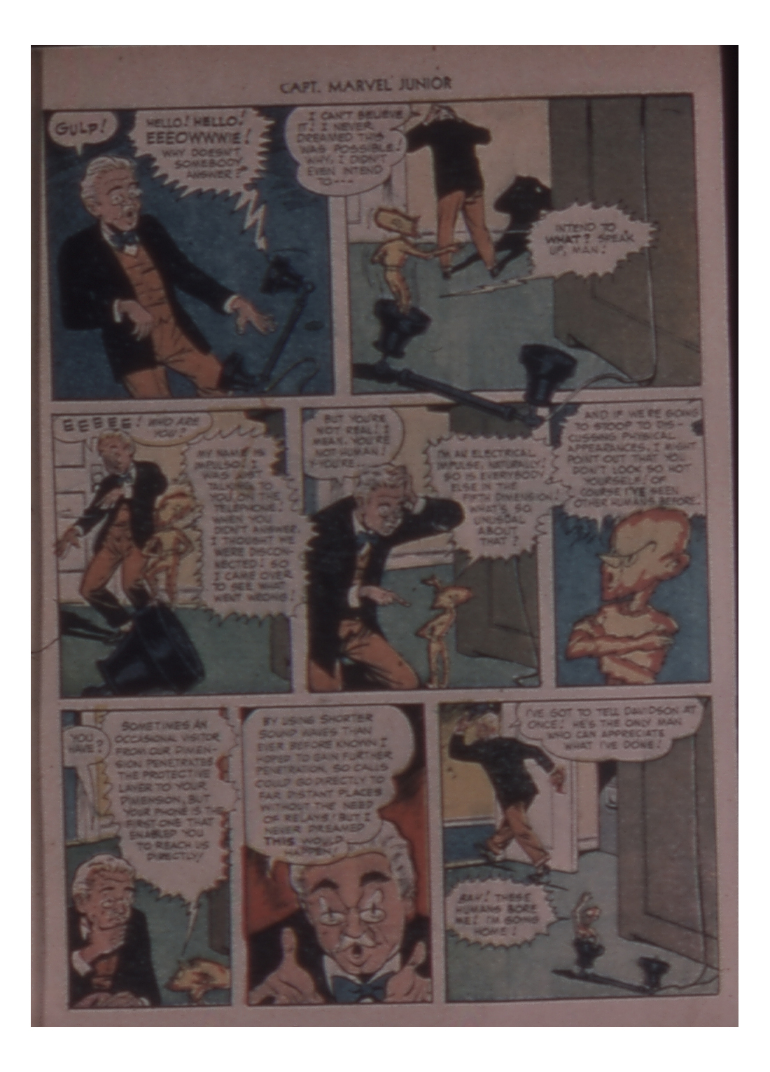 Read online Captain Marvel, Jr. comic -  Issue #77 - 17