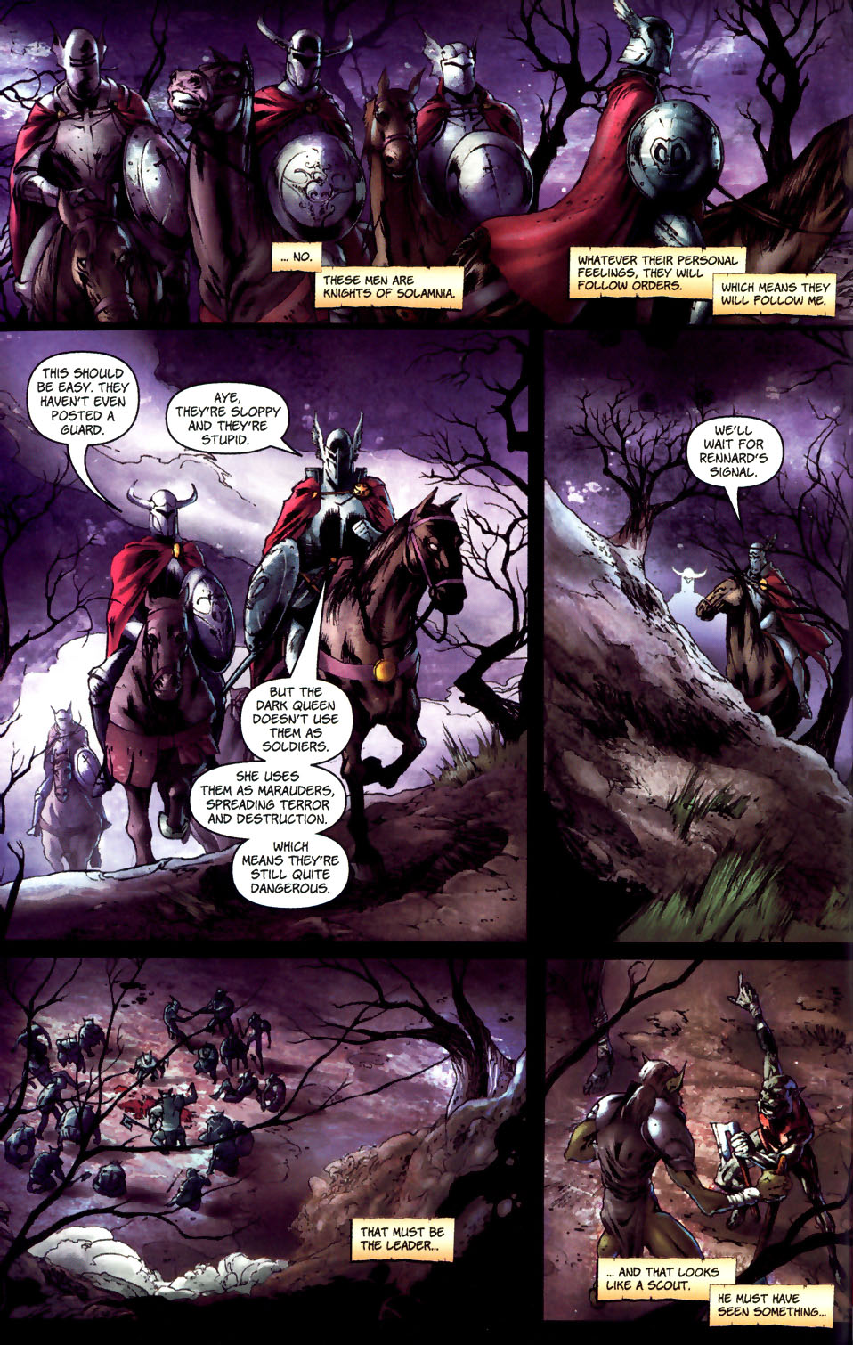 Read online Dragonlance: The Legend of Huma comic -  Issue #1 - 7