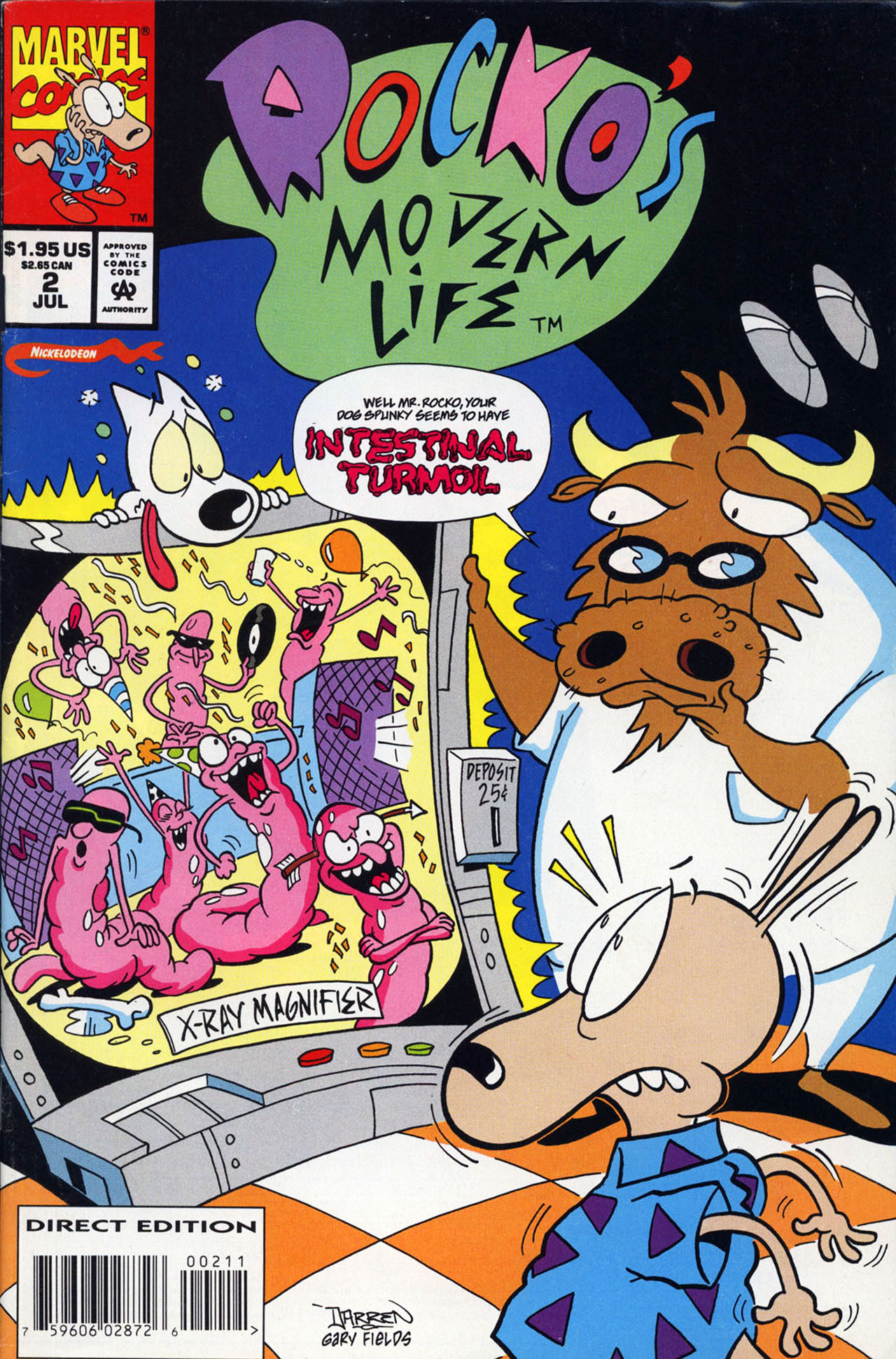 Read online Rocko's Modern Life comic -  Issue #2 - 1
