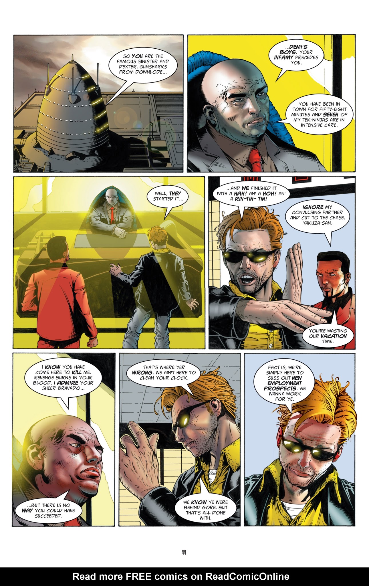 Read online Sinister Dexter comic -  Issue # TPB - 45