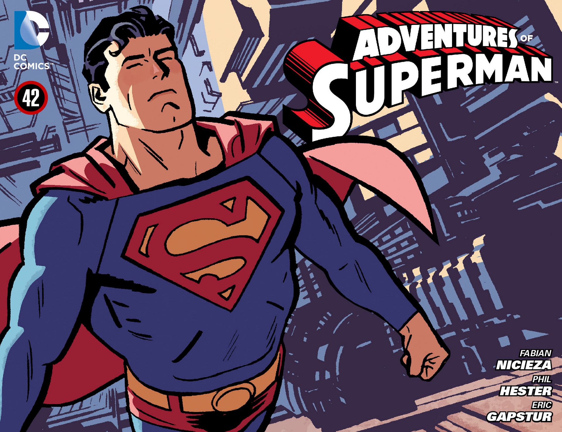 Read online Adventures of Superman [I] comic -  Issue #42 - 1
