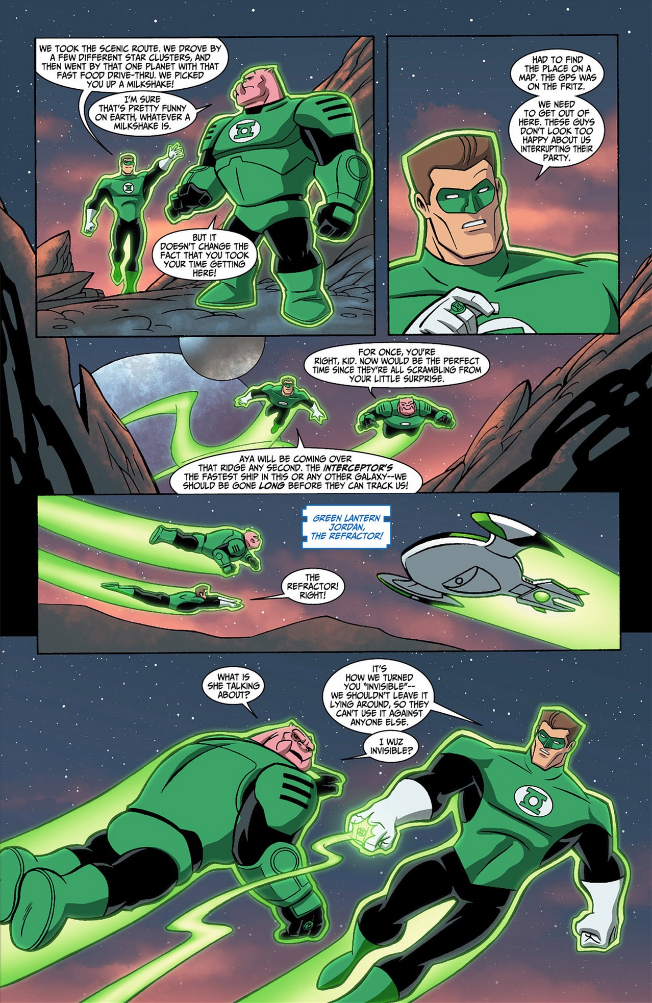 Read online Green Lantern: The Animated Series comic -  Issue #0 - 16