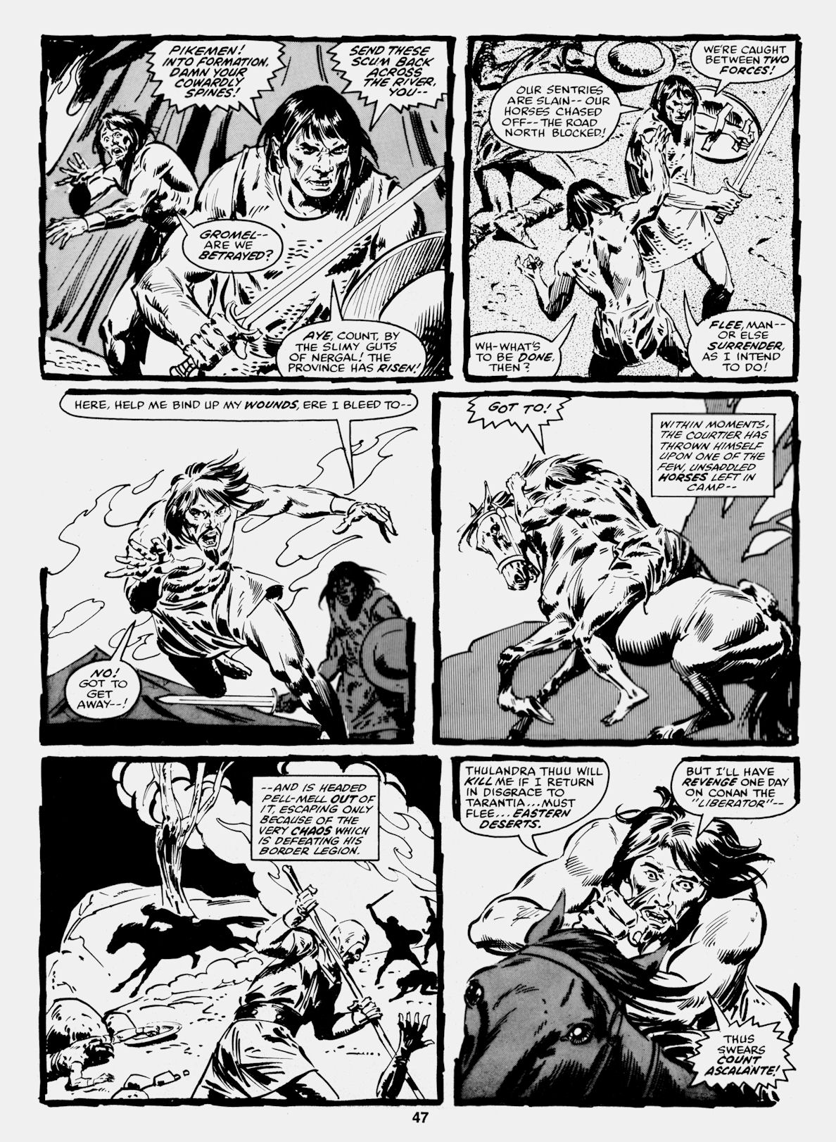 Read online Conan Saga comic -  Issue #54 - 49