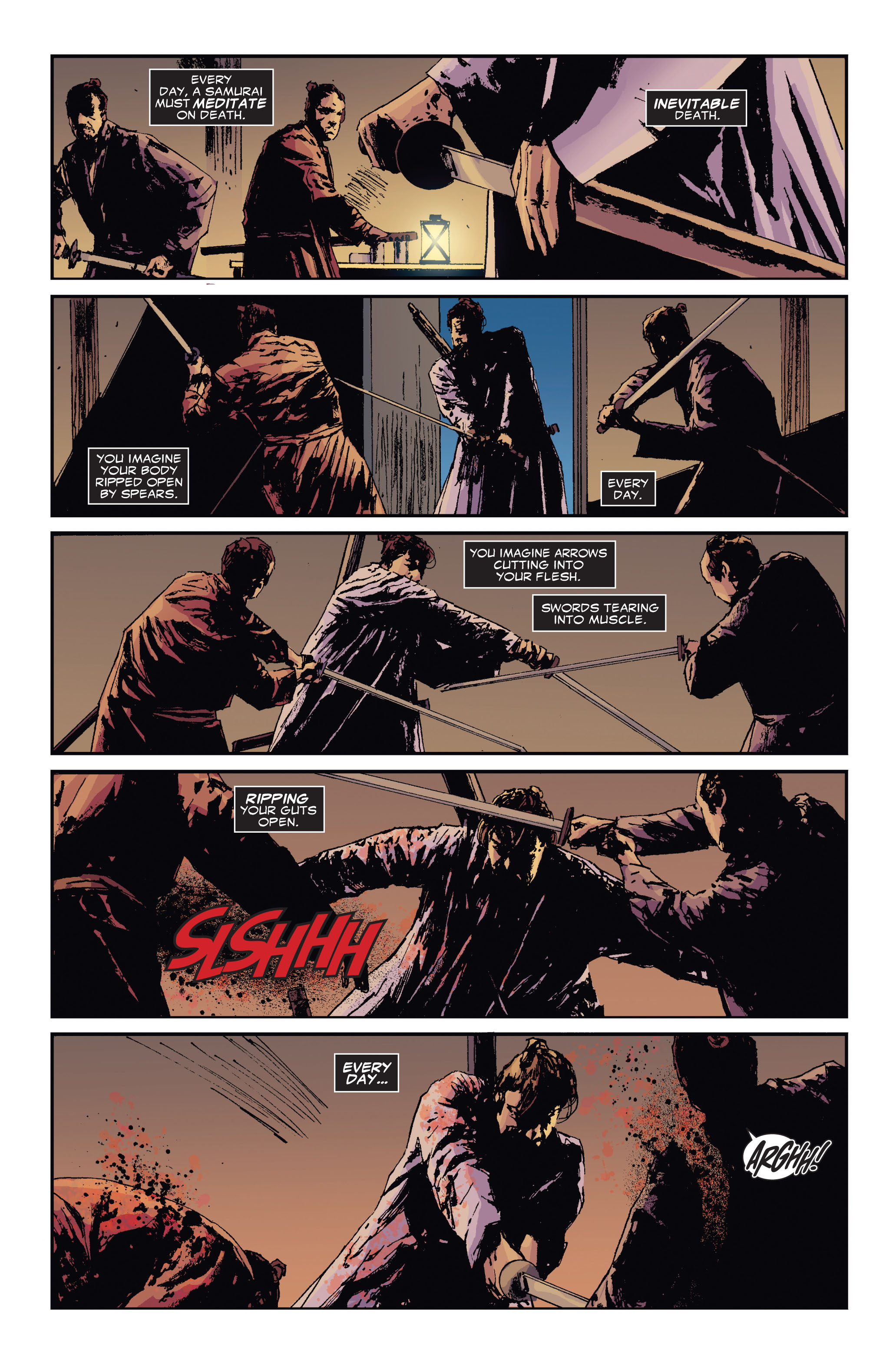 Read online 5 Ronin (2011) comic -  Issue #3 - 12
