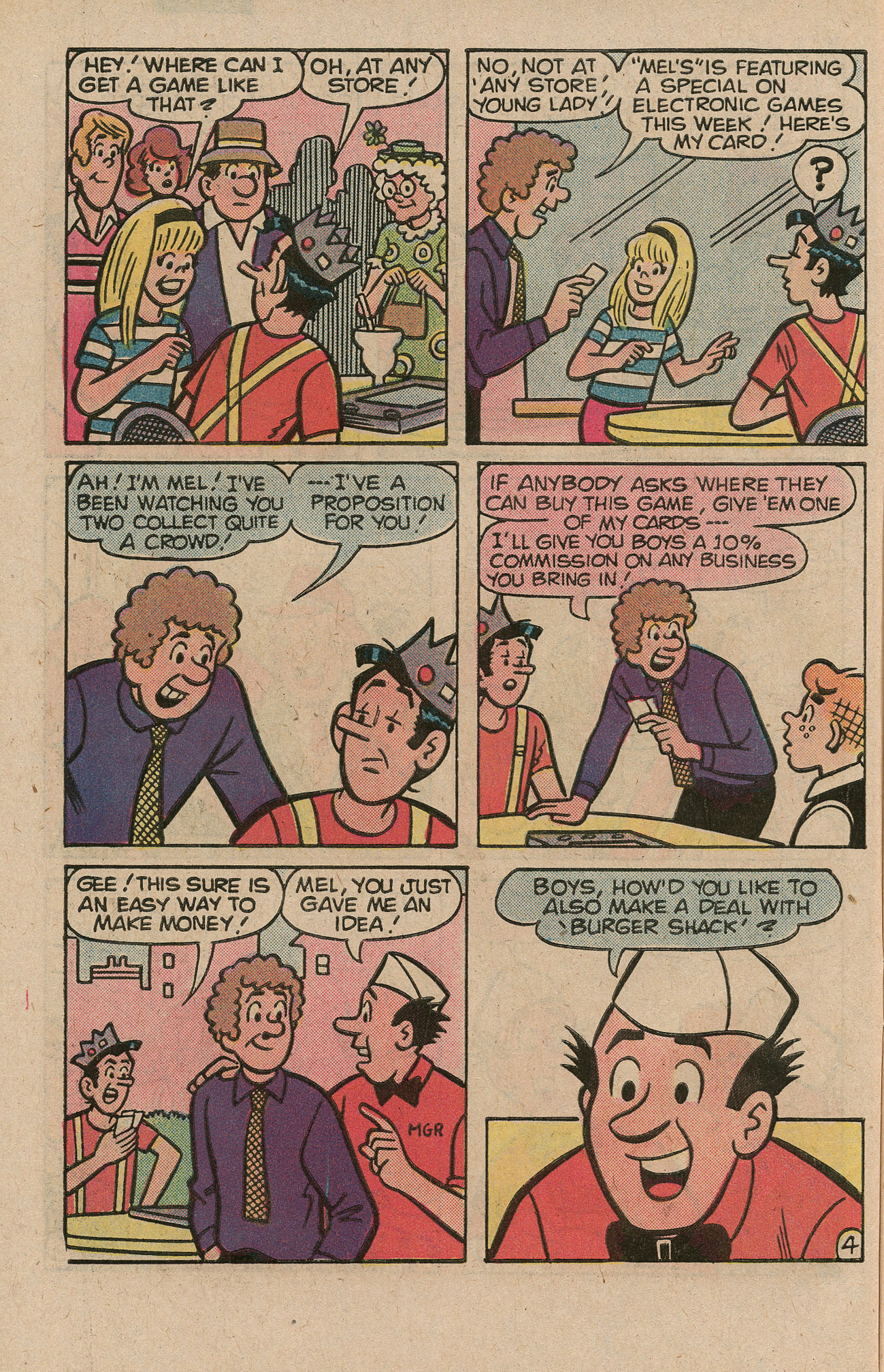 Read online Archie's TV Laugh-Out comic -  Issue #87 - 6