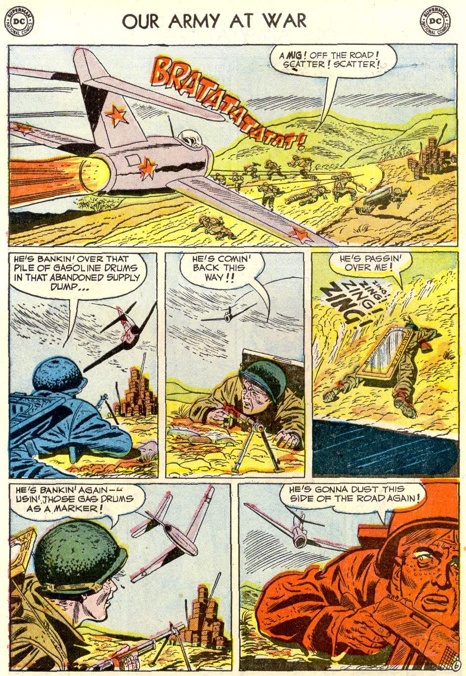 Read online Our Army at War (1952) comic -  Issue #5 - 8