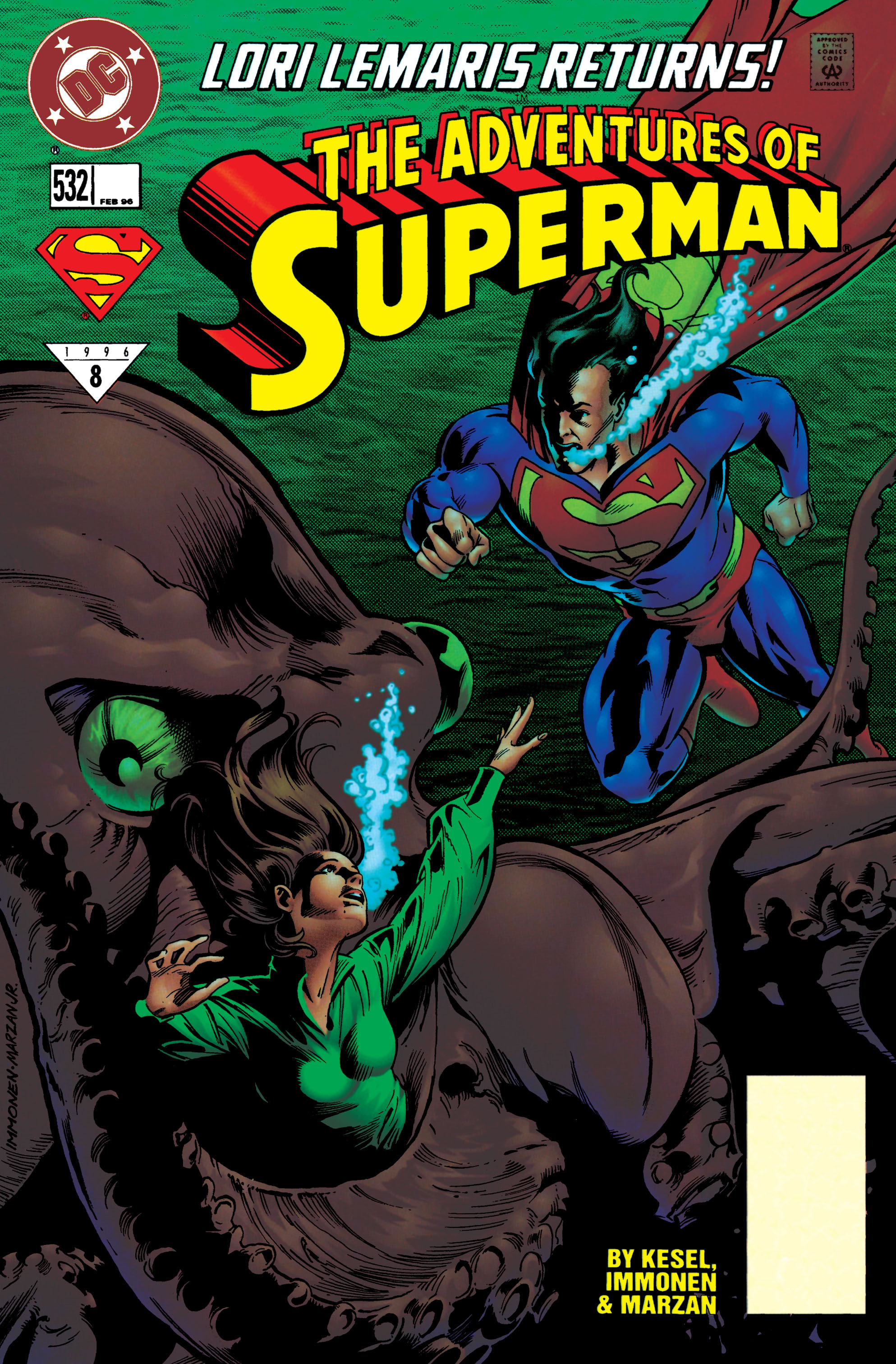 Read online Adventures of Superman (1987) comic -  Issue #532 - 1