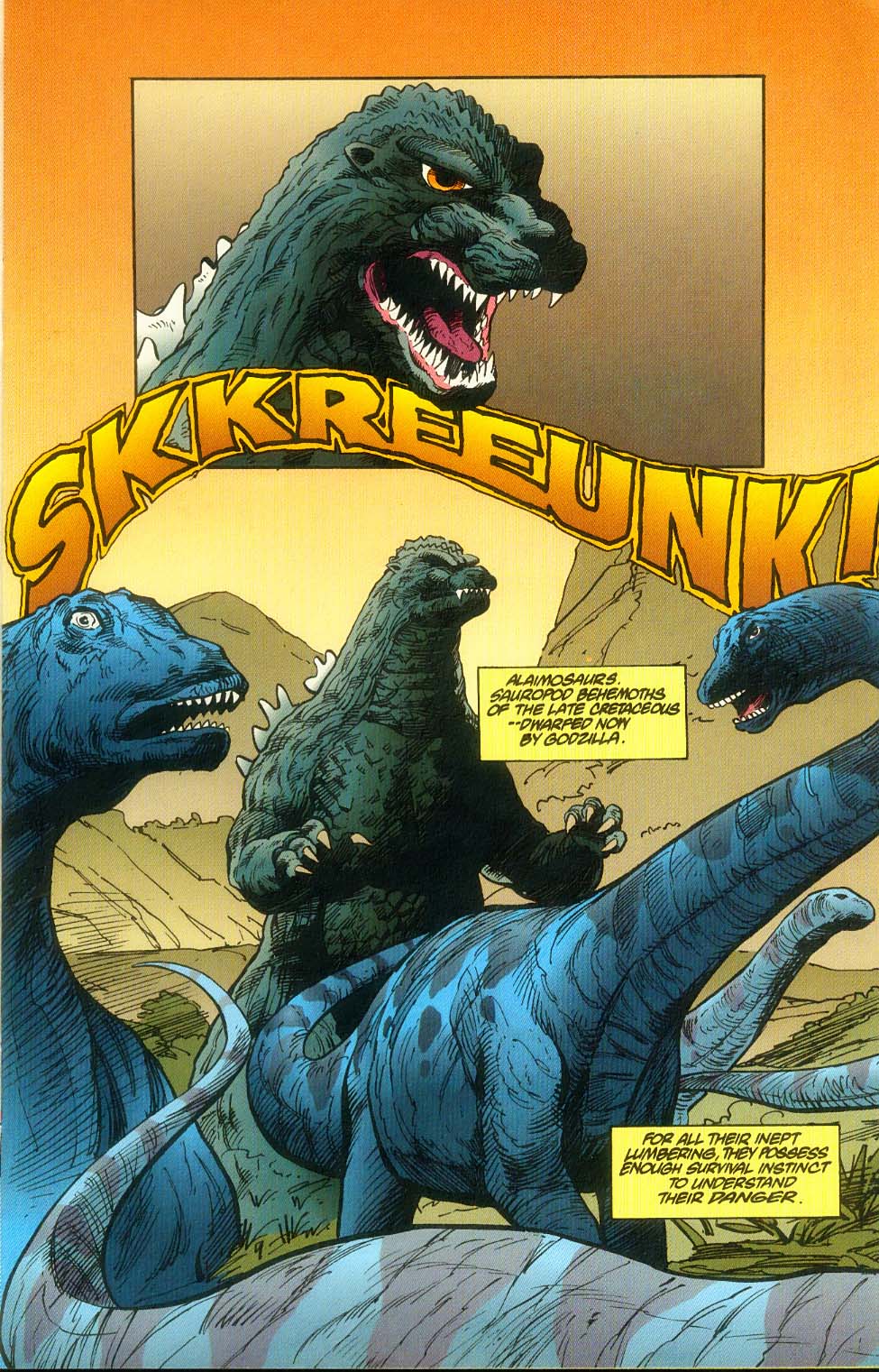 Read online Godzilla (1995) comic -  Issue #16 - 8