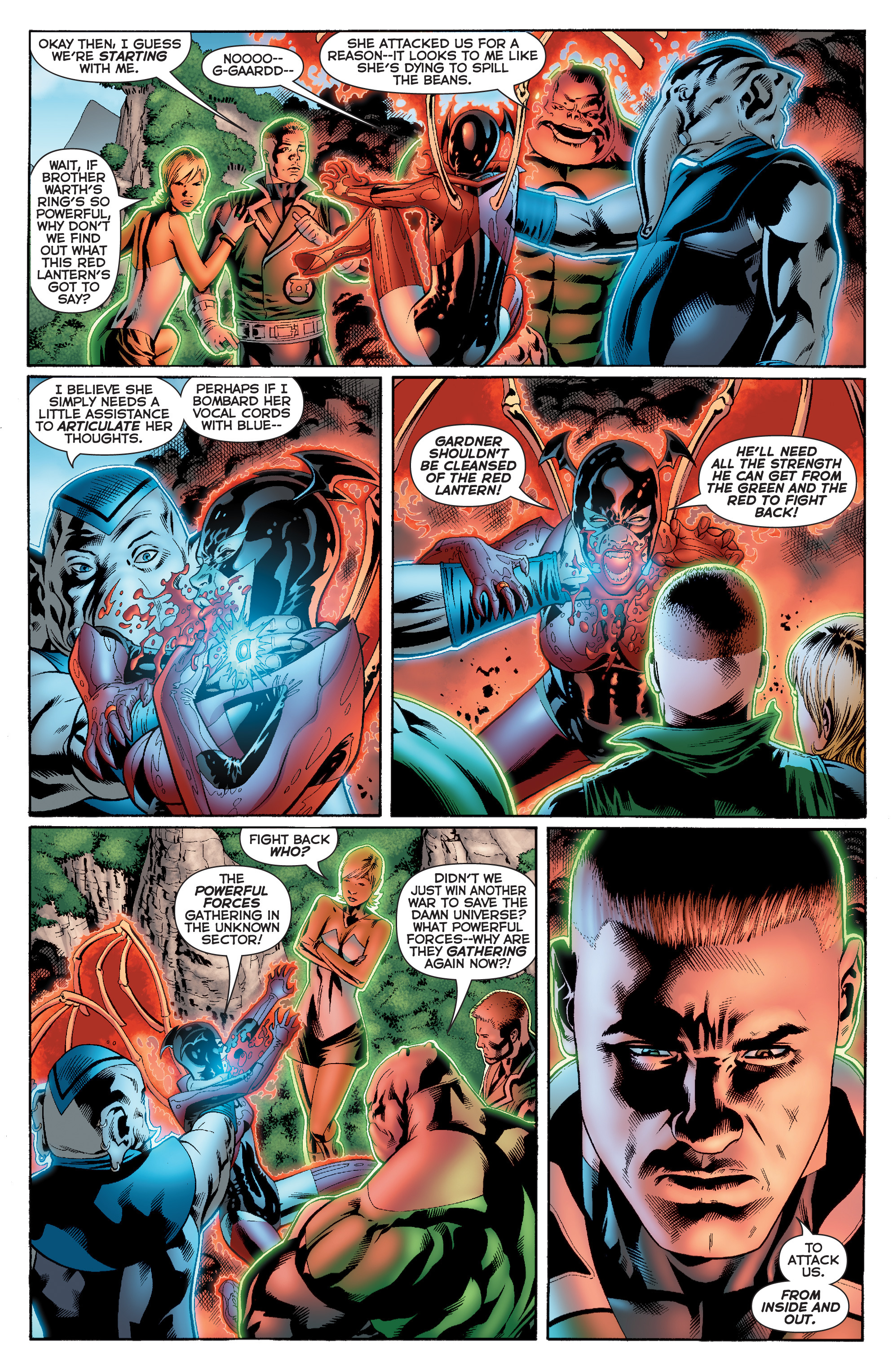 Read online Green Lantern: Emerald Warriors comic -  Issue #3 - 9