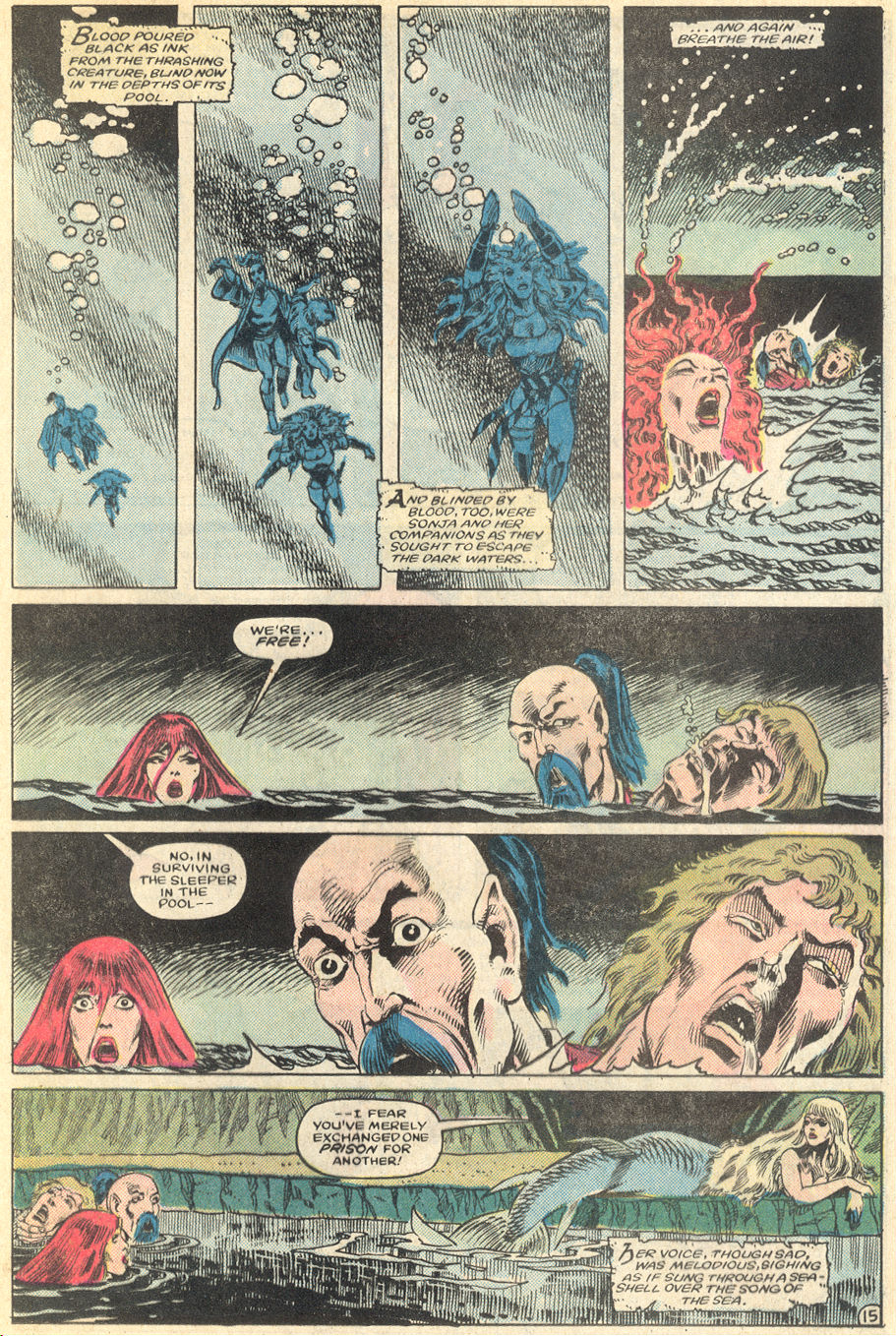 Read online Red Sonja (3rd Series) comic -  Issue #5 - 16