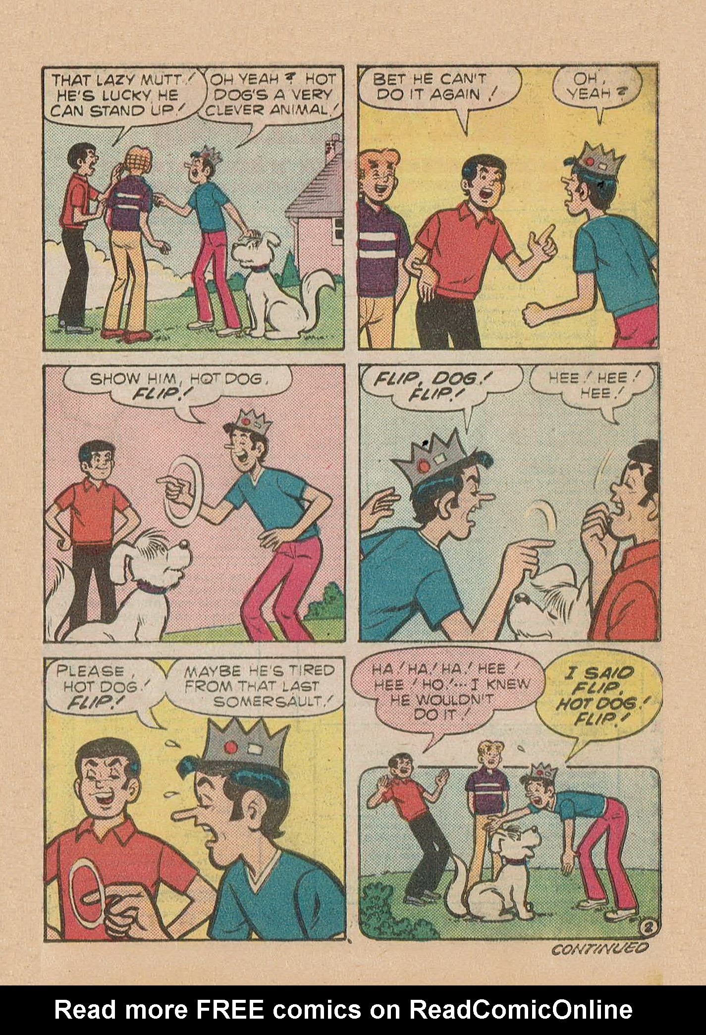 Read online Jughead Jones Comics Digest comic -  Issue #46 - 47