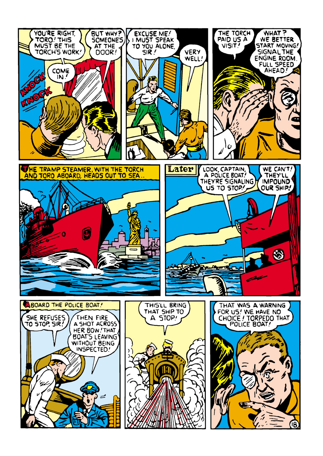Read online The Human Torch (1940) comic -  Issue #3 - 21