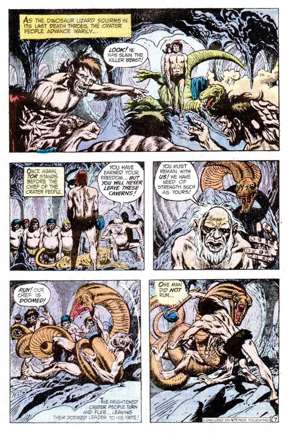 Read online Tor (1975) comic -  Issue #6 - 8