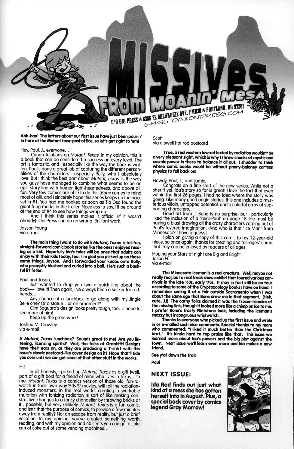 Read online Mutant, Texas: Tales of Sheriff Ida Red comic -  Issue #2 - 29