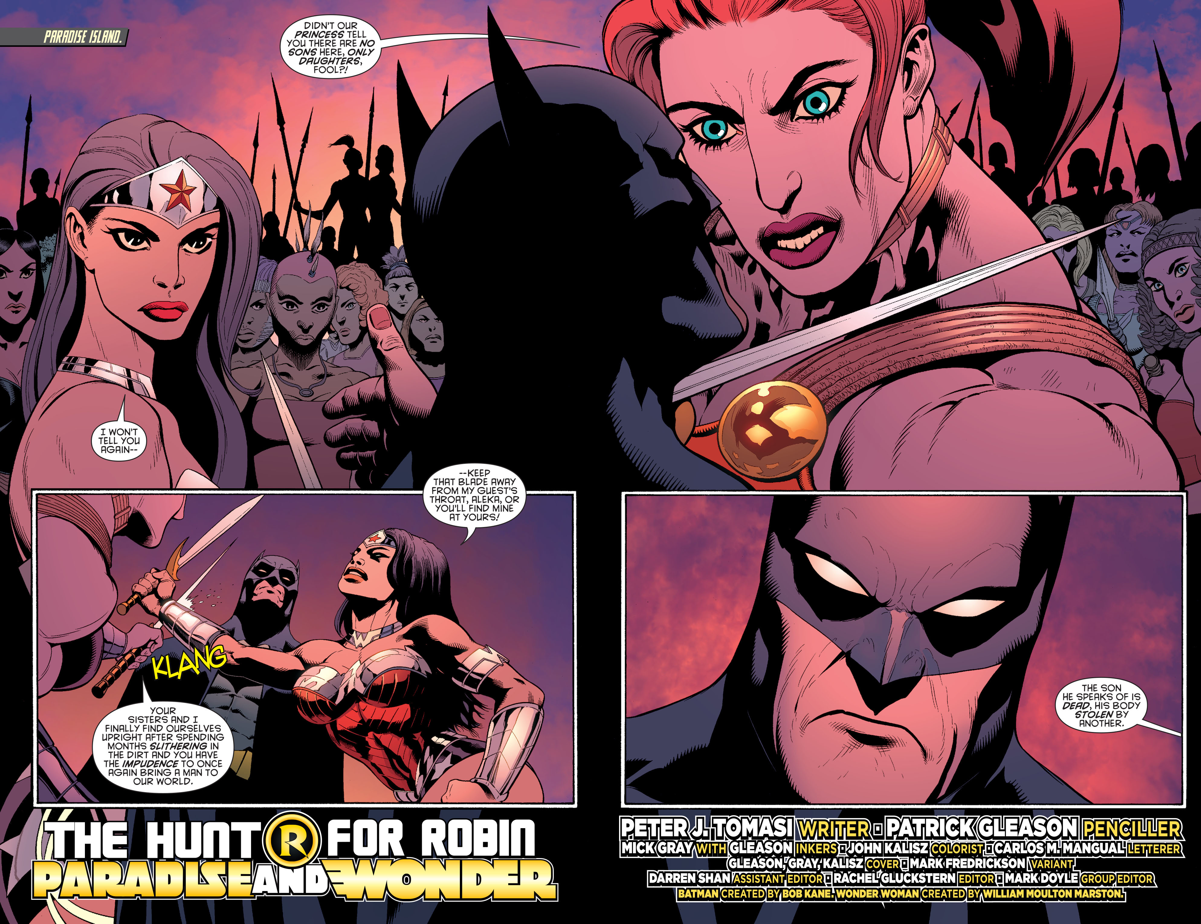 Read online Batman and Robin (2011) comic -  Issue #30 - Batman and Wonder Woman - 3