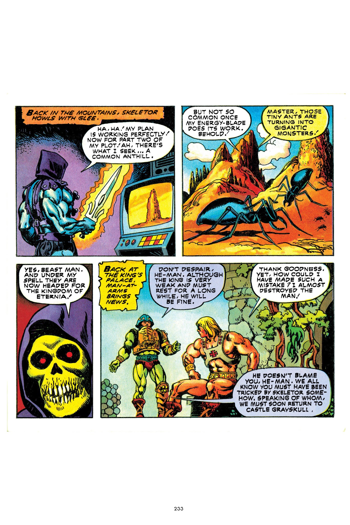 Read online He-Man and the Masters of the Universe Minicomic Collection comic -  Issue # TPB 1 - 232