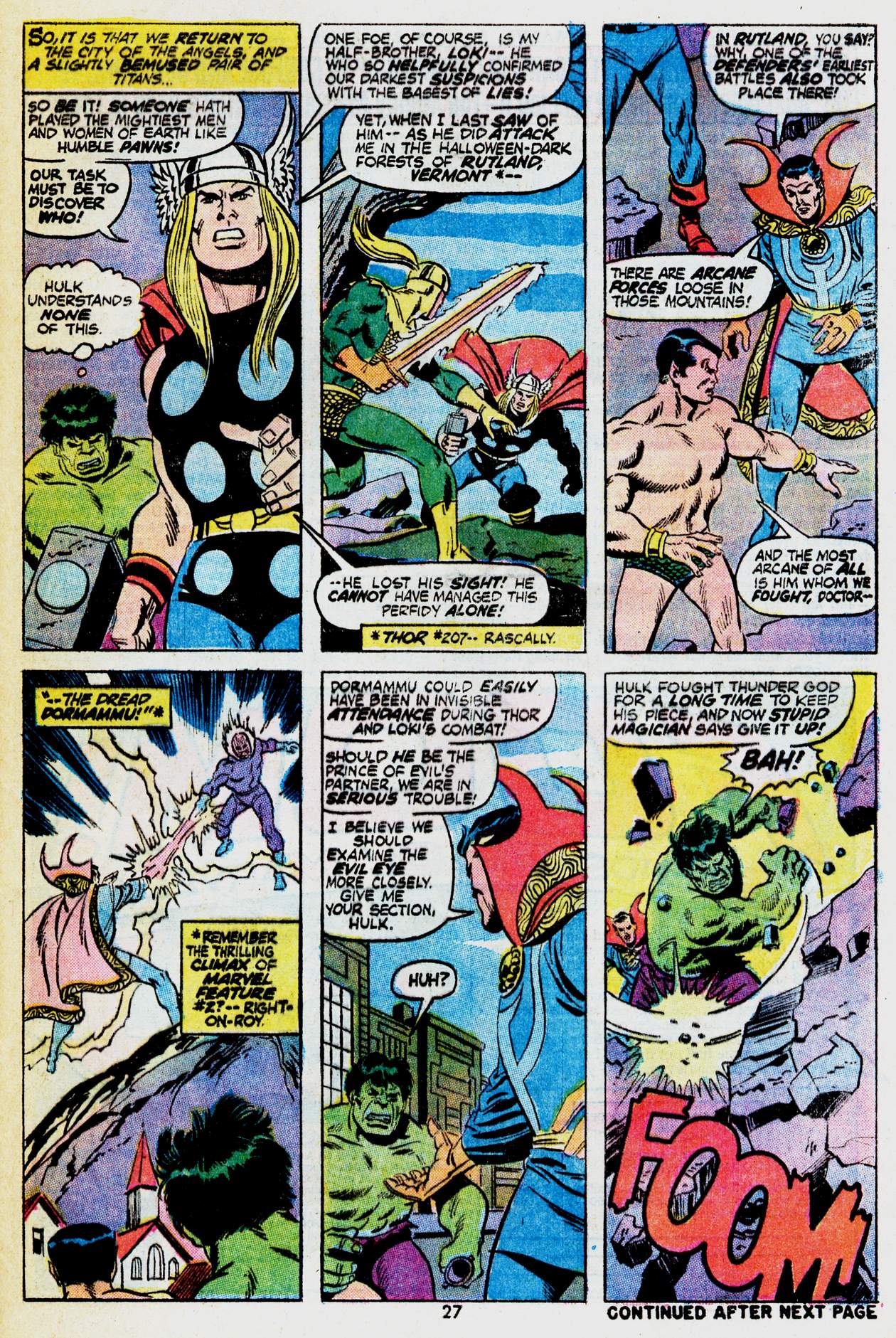 Read online The Defenders (1972) comic -  Issue #10 - 17