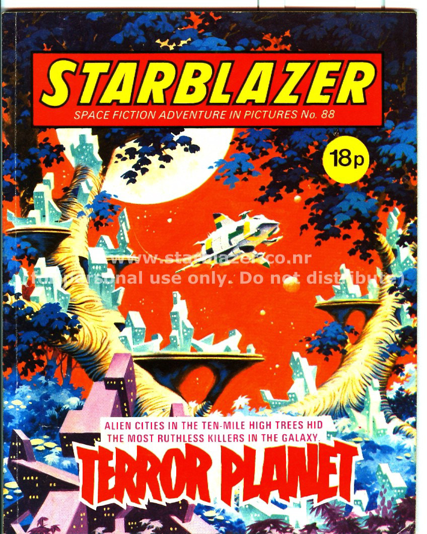 Read online Starblazer comic -  Issue #88 - 1