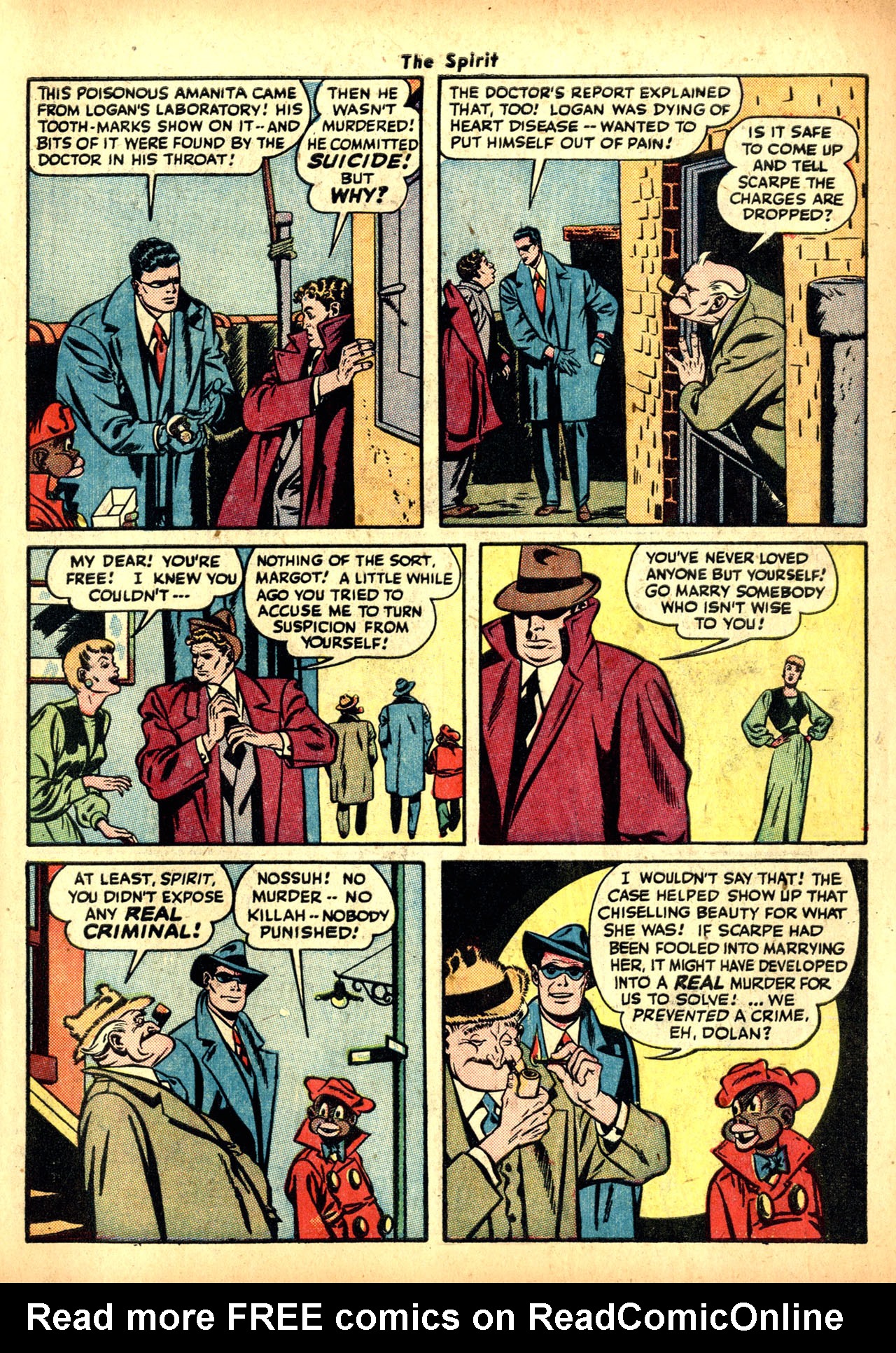 Read online The Spirit (1944) comic -  Issue #5 - 9
