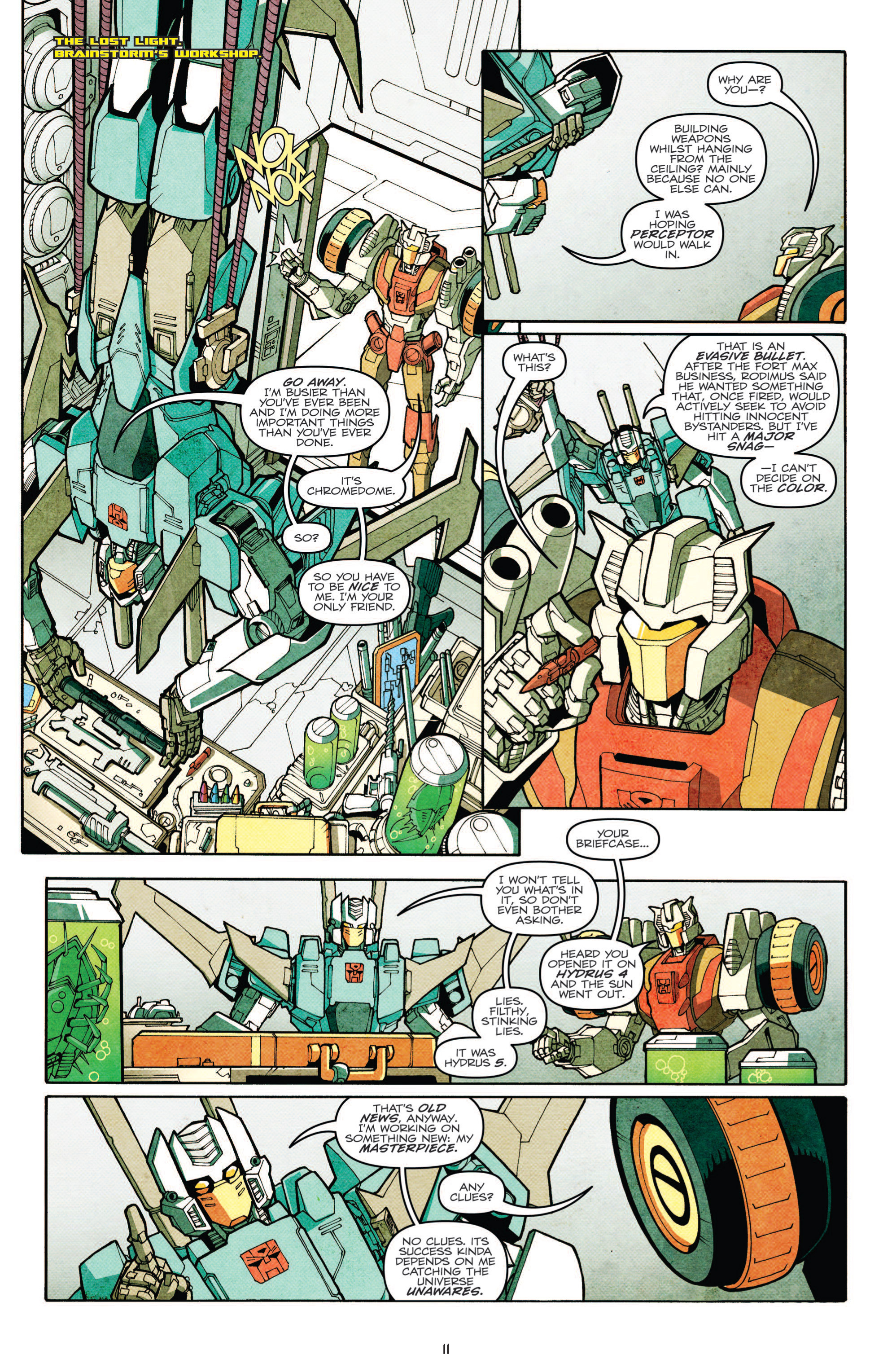 Read online The Transformers: More Than Meets The Eye comic -  Issue #7 - 13