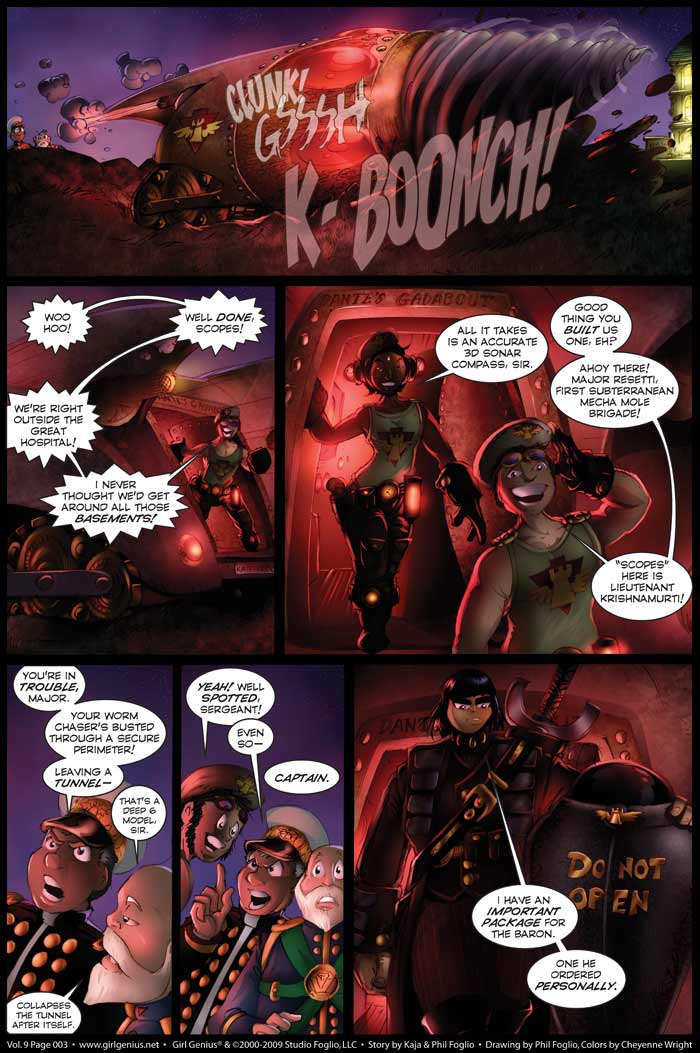 Read online Girl Genius (2002) comic -  Issue #9 - 4