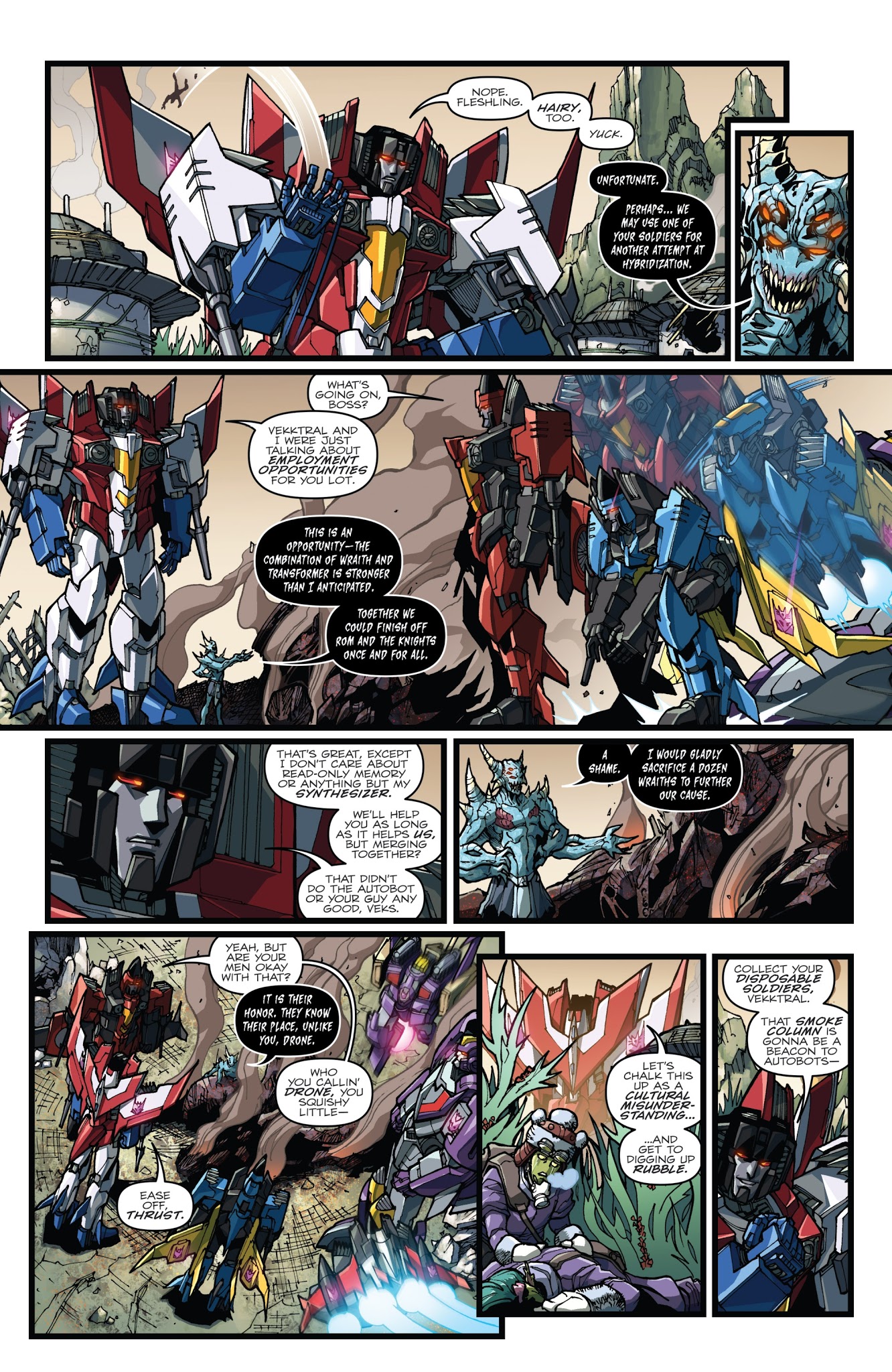 Read online ROM vs. Transformers: Shining Armor comic -  Issue #3 - 13