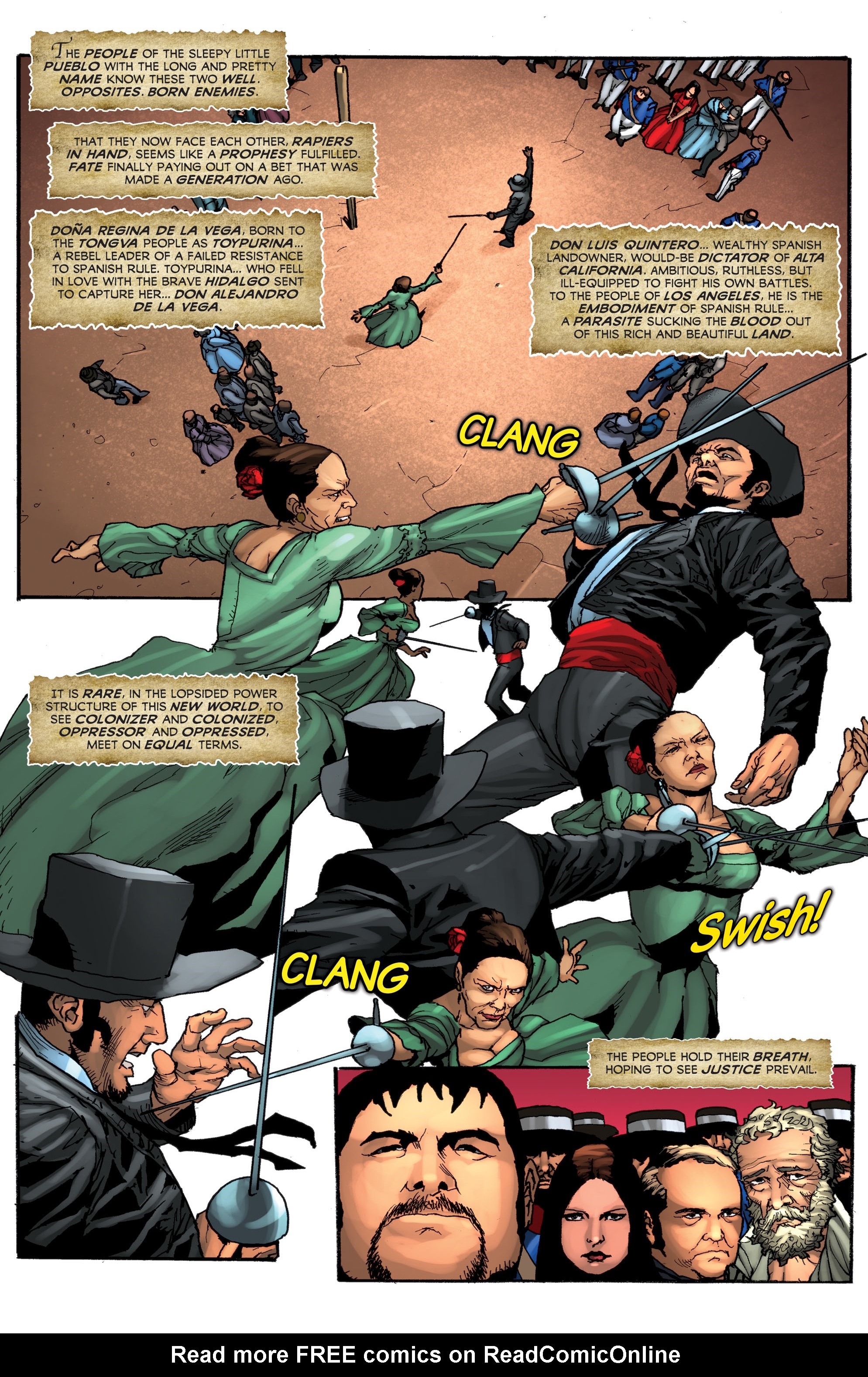 Read online Zorro: Swords of Hell comic -  Issue #4 - 16