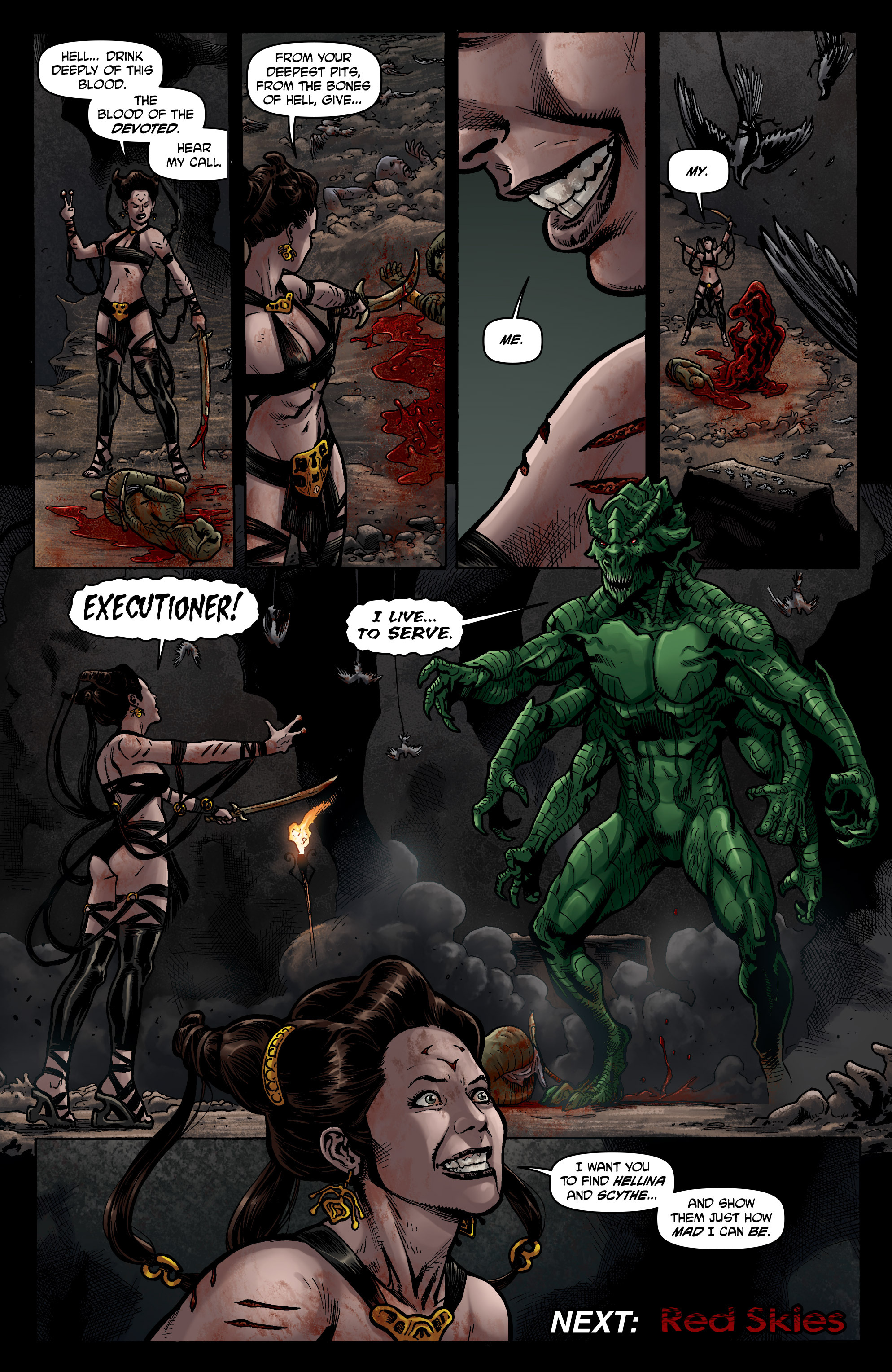 Read online Hellina: Scythe comic -  Issue #1 - 18