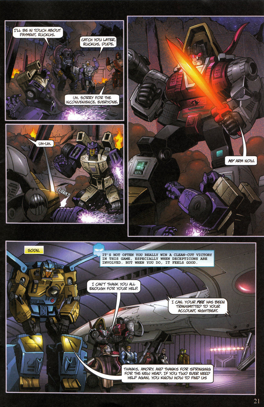 Read online Transformers: Timelines comic -  Issue #0 Special - 23