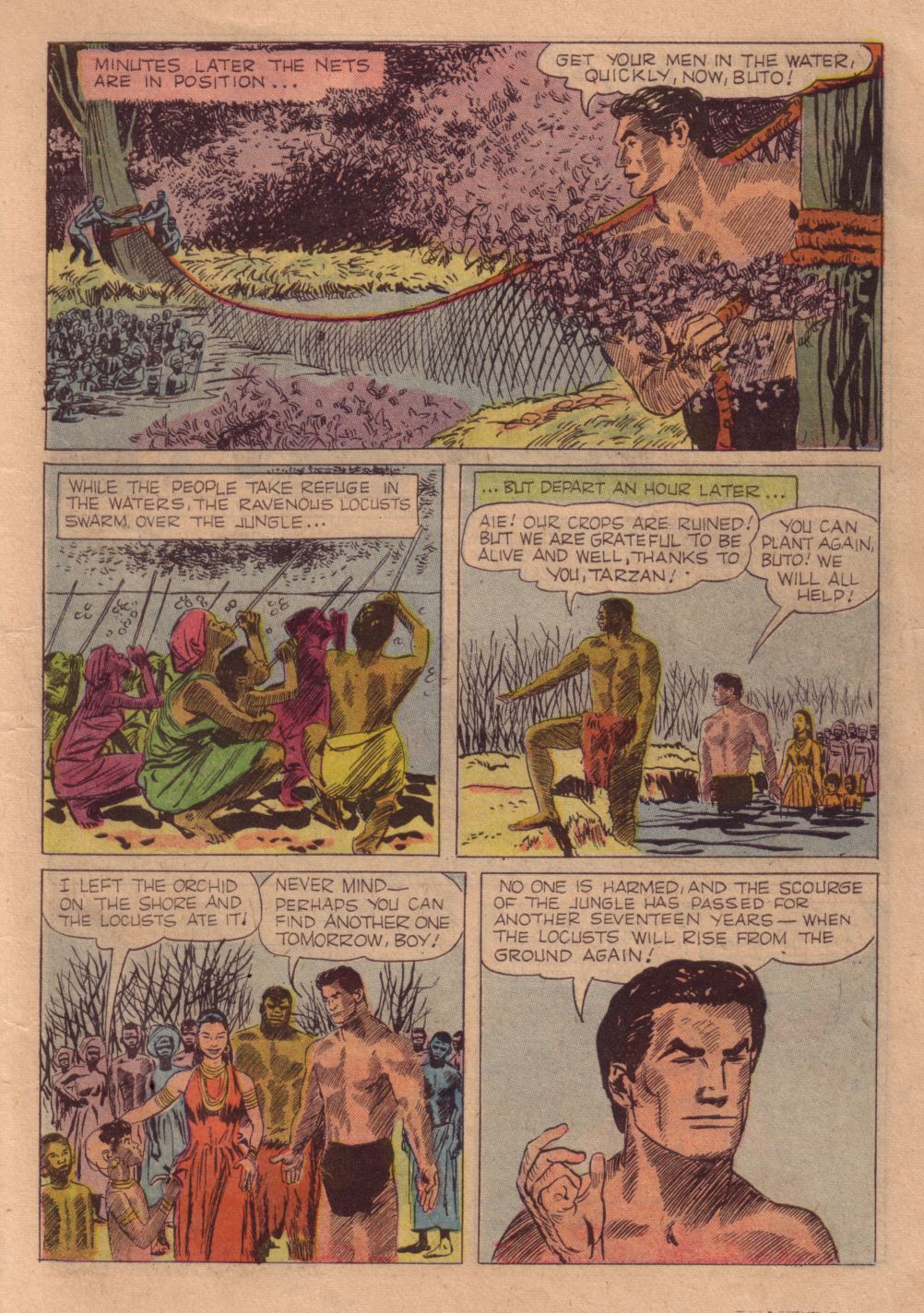 Read online Tarzan (1948) comic -  Issue #105 - 27