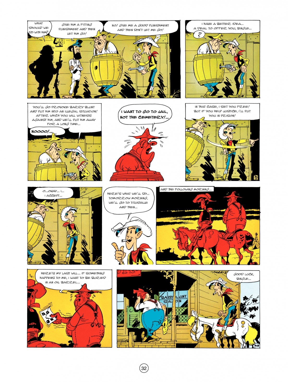 Read online A Lucky Luke Adventure comic -  Issue #5 - 34