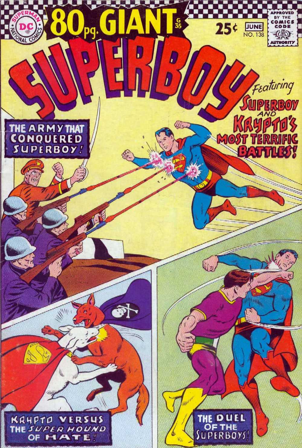 Read online Superboy (1949) comic -  Issue #138 - 1