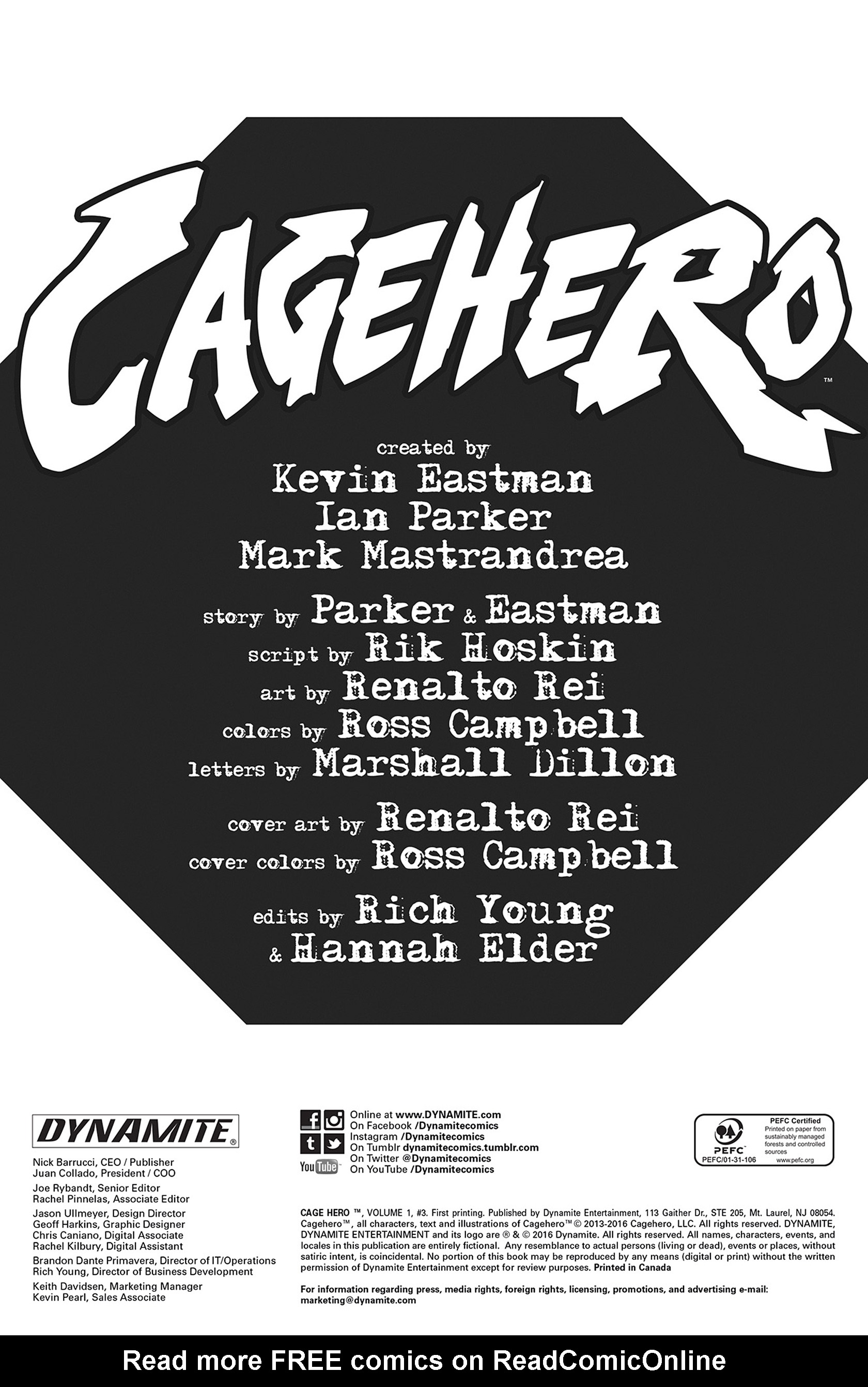 Read online Cage Hero comic -  Issue #3 - 2