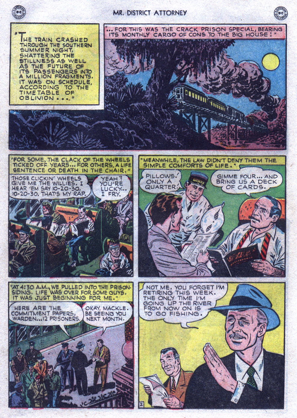 Read online Mr. District Attorney comic -  Issue #5 - 36