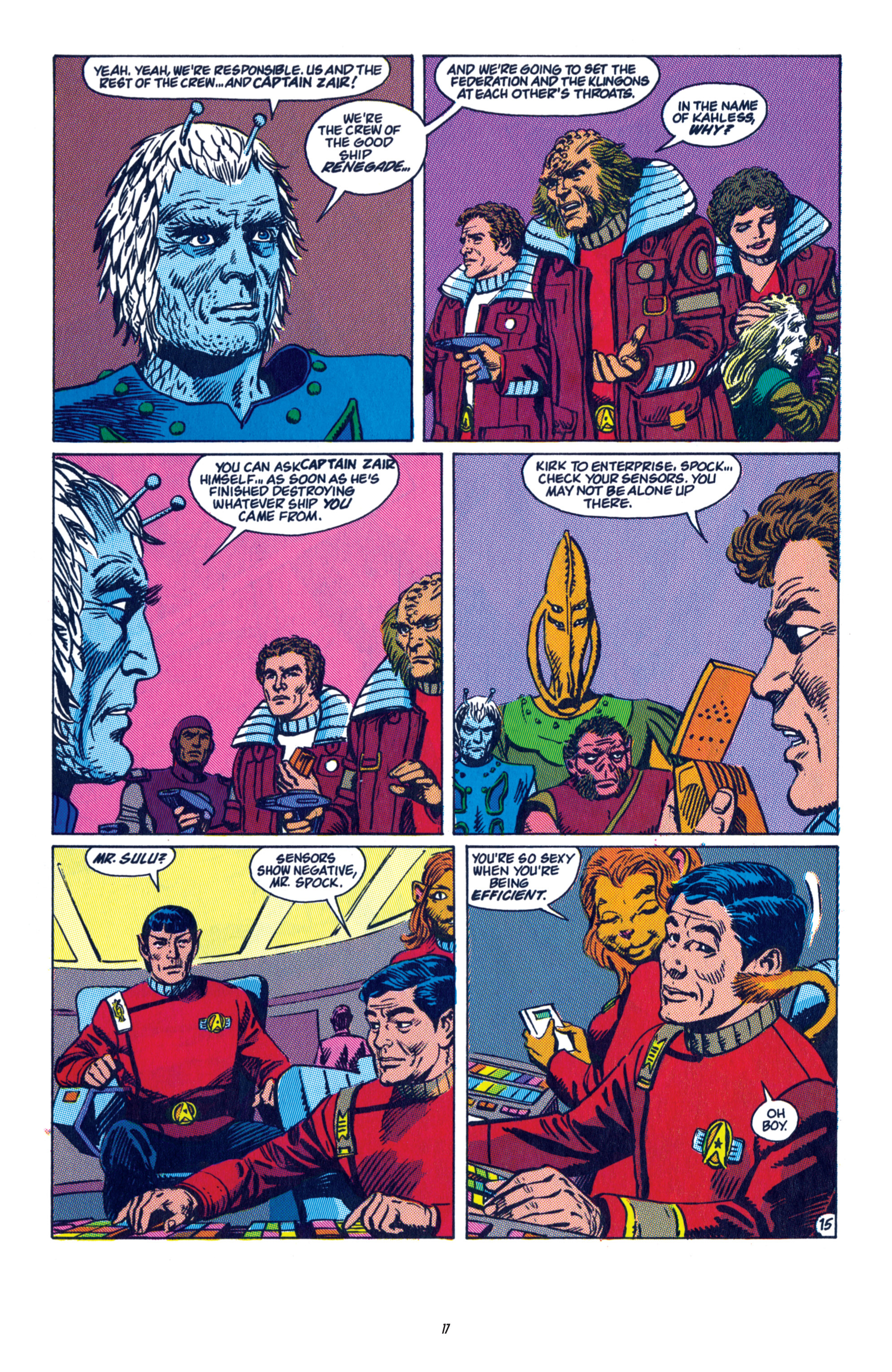 Read online Star Trek Classics comic -  Issue #5 - 17