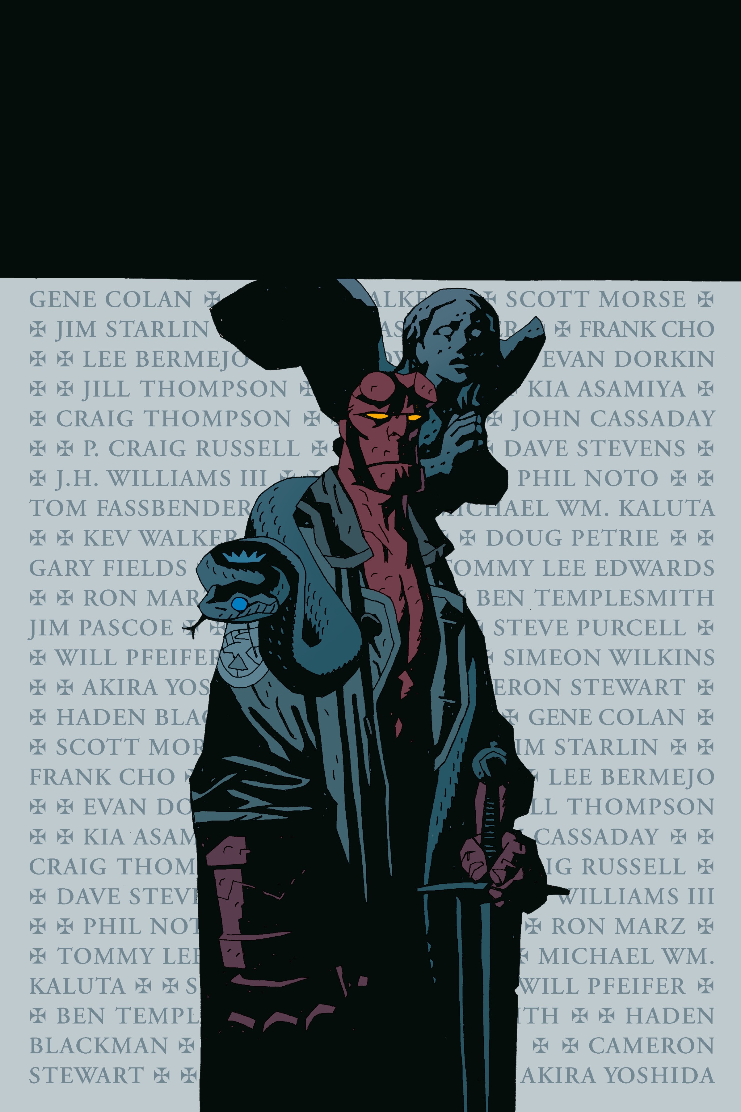 Read online Hellboy: 25 Years of Covers comic -  Issue # TPB (Part 1) - 58