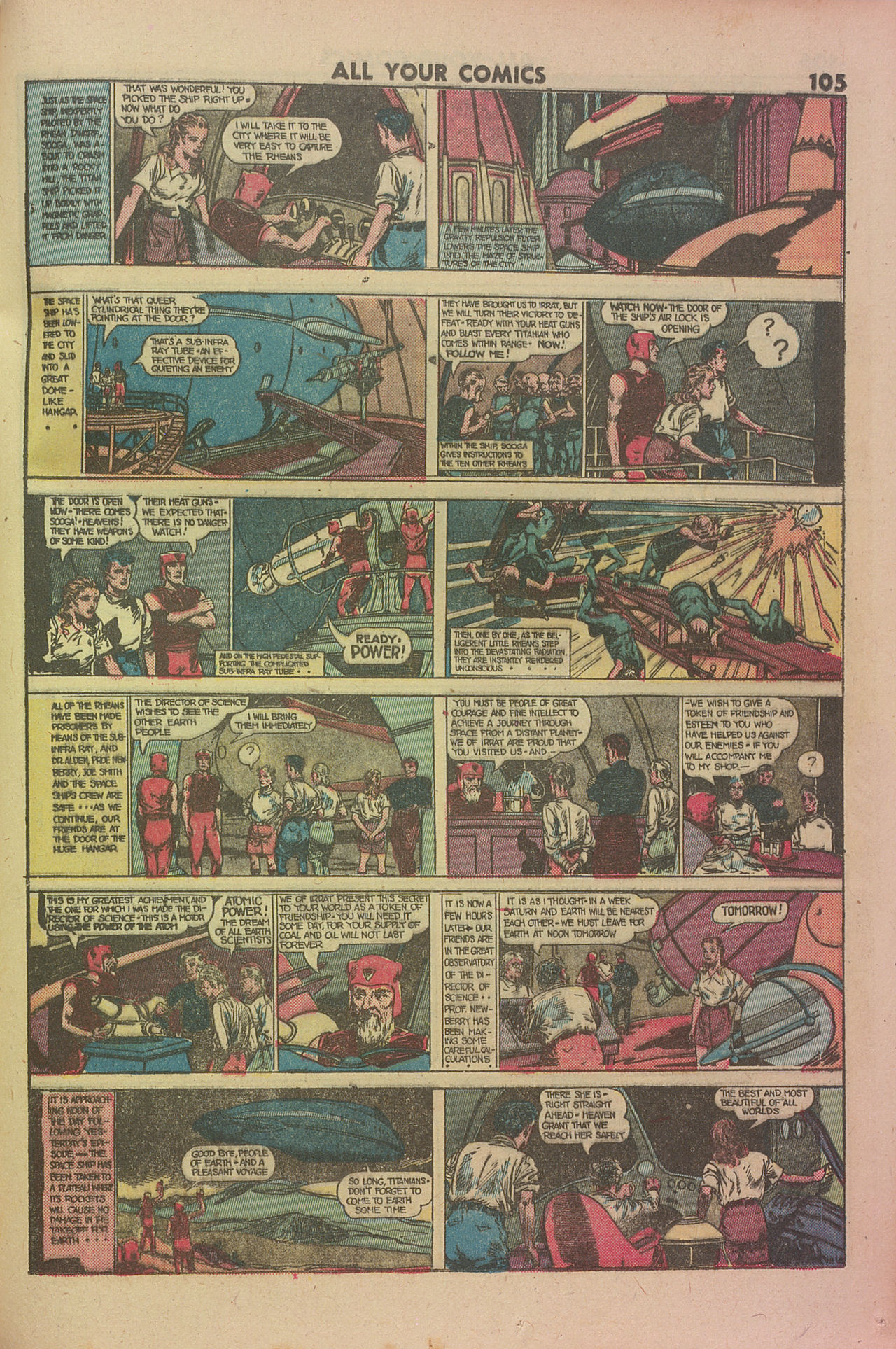 Read online Fox Comics Annual comic -  Issue # TPB 3 - 107