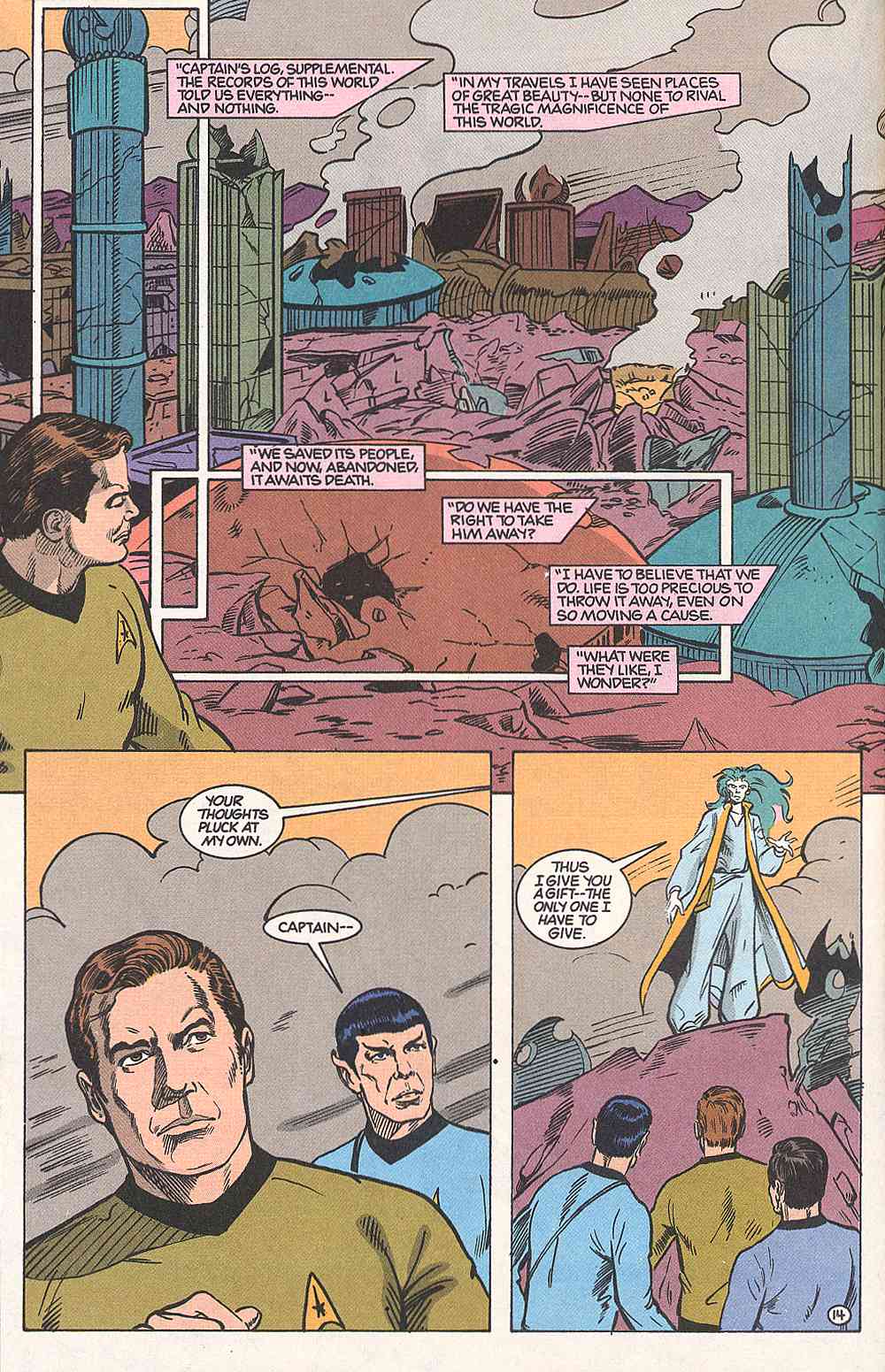 Read online Star Trek (1989) comic -  Issue #16 - 15